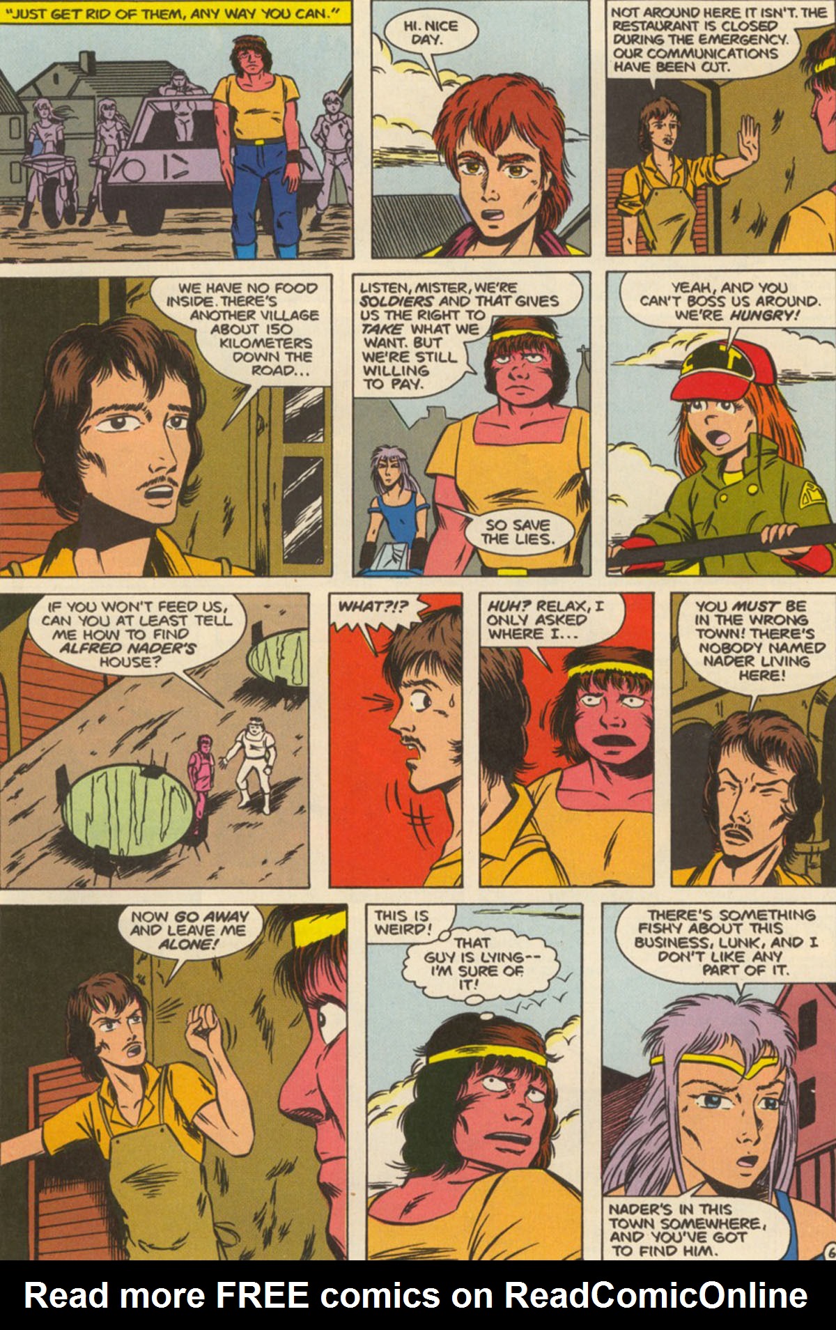 Read online Robotech The New Generation comic -  Issue #7 - 8