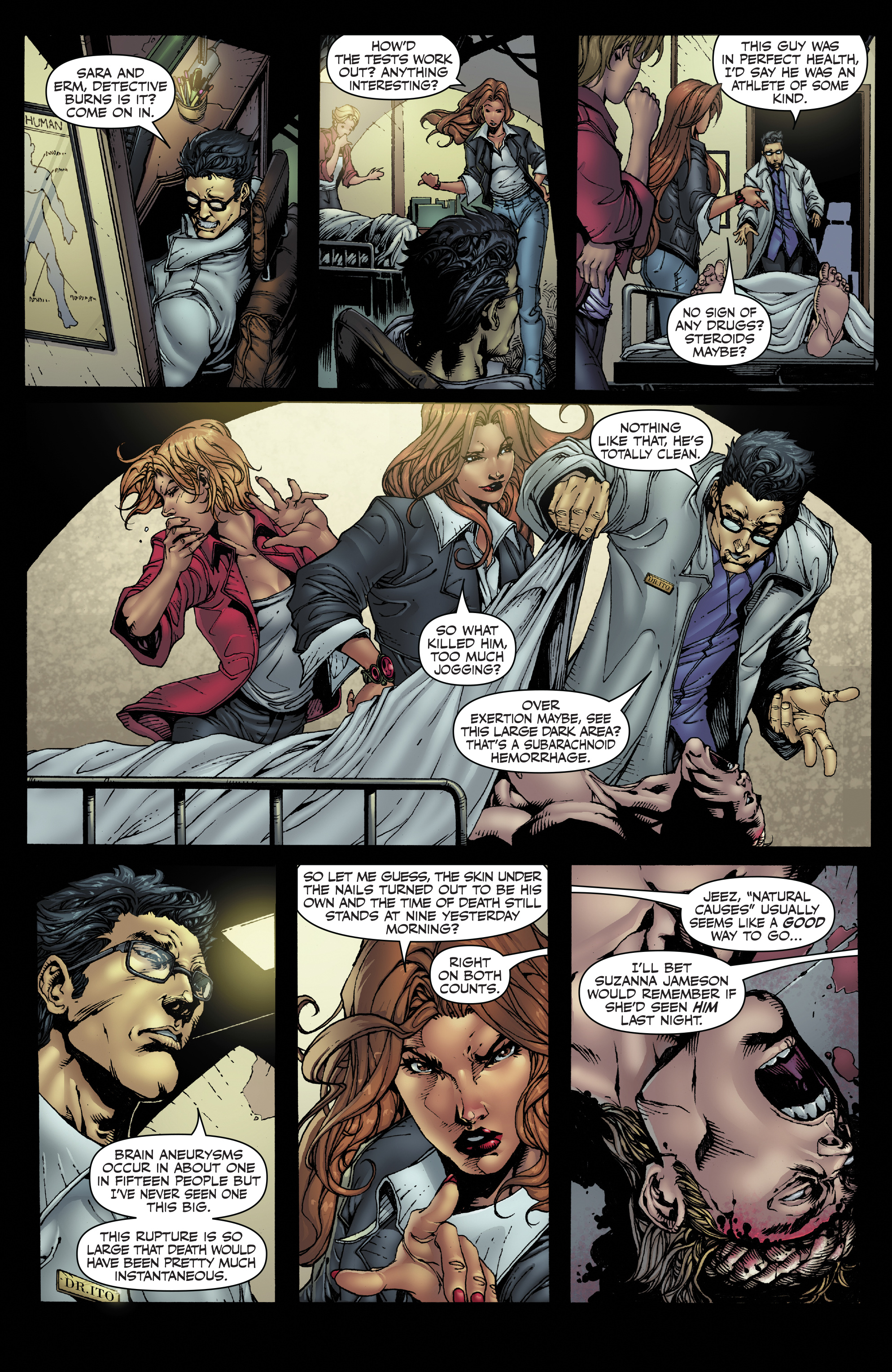 Read online Witchblade: Shades of Gray comic -  Issue #1 - 8