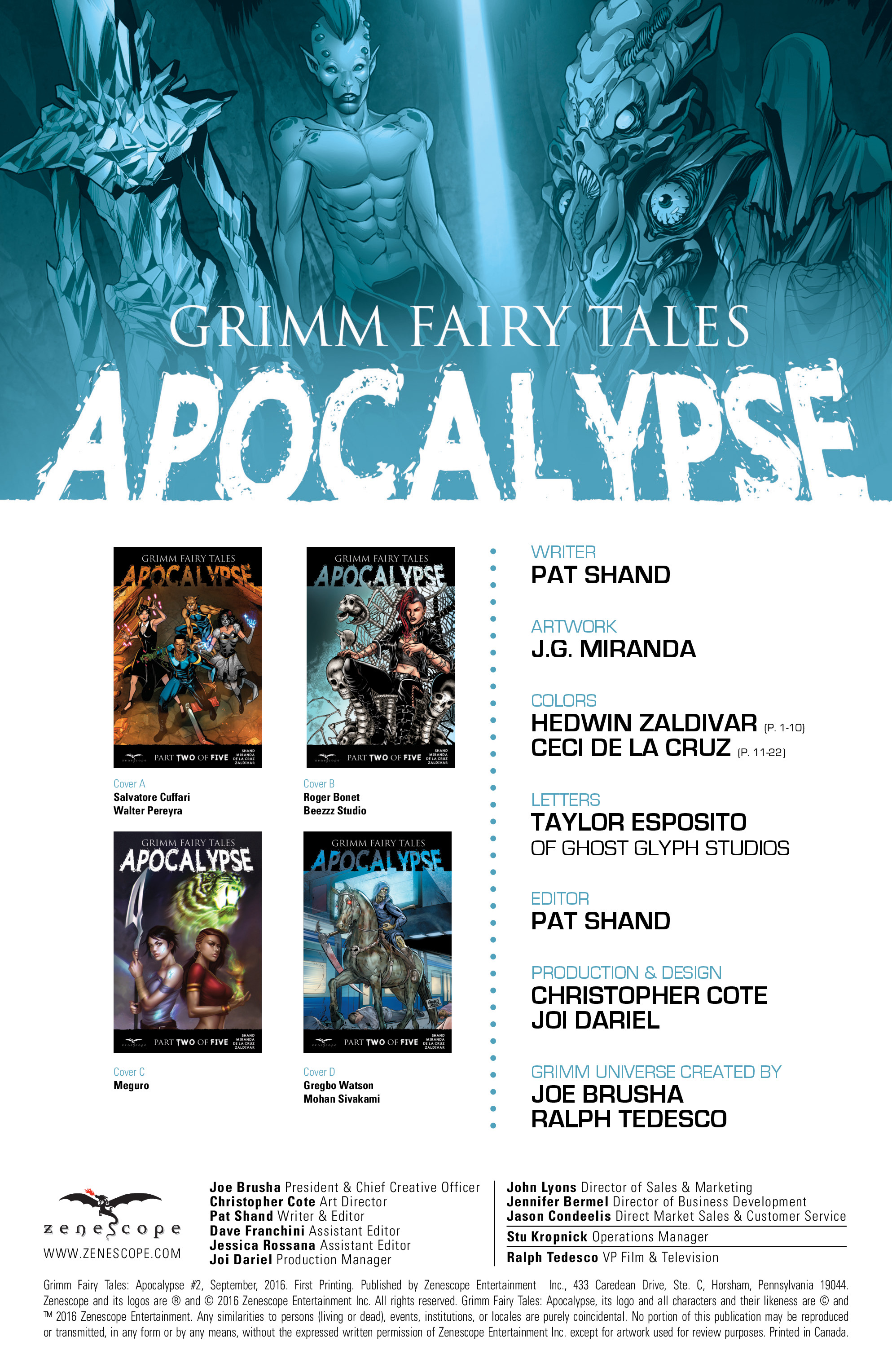 Read online Grimm Fairy Tales: Apocalypse comic -  Issue #2 - 3