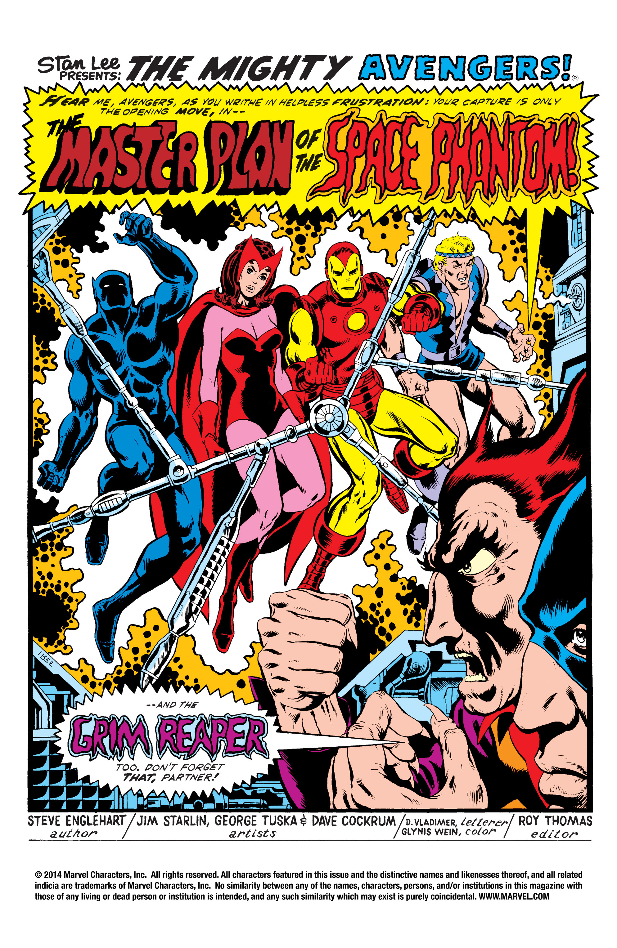 Read online Marvel Masterworks: The Avengers comic -  Issue # TPB 11 (Part 2) - 36