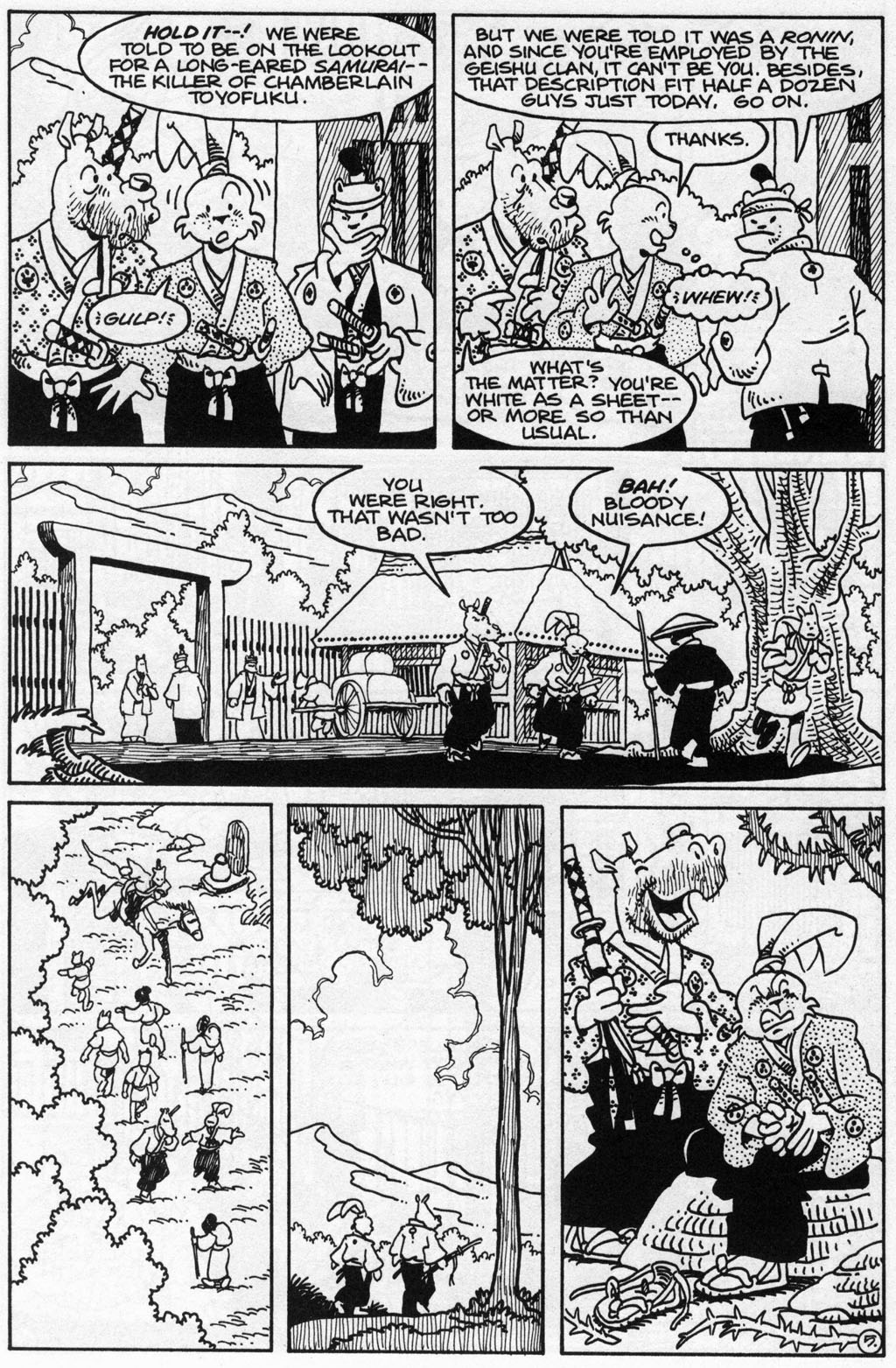 Read online Usagi Yojimbo (1996) comic -  Issue #46 - 7