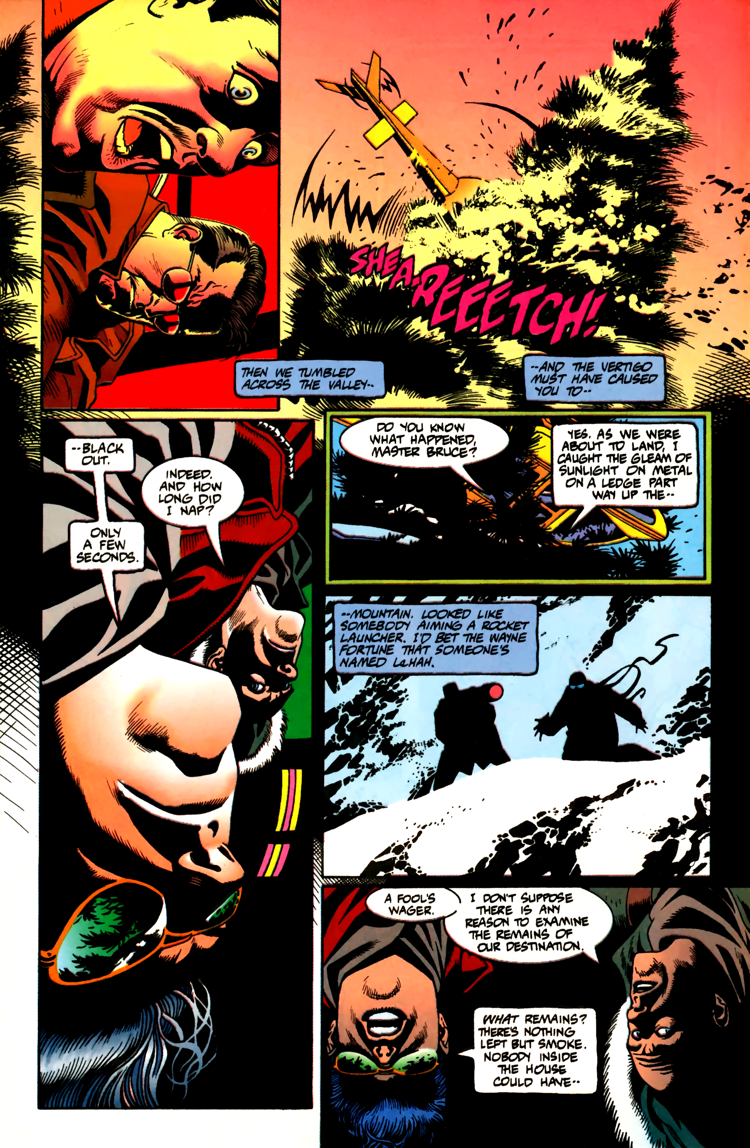 Read online Batman: Sword of Azrael comic -  Issue #2 - 2