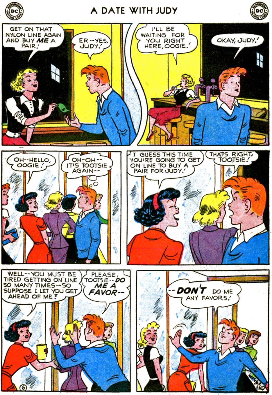 Read online A Date with Judy comic -  Issue #32 - 41