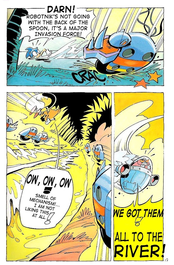 Read online Sonic Adventures: Dans Les Griffes De Robotnik comic -  Issue # Full - 20