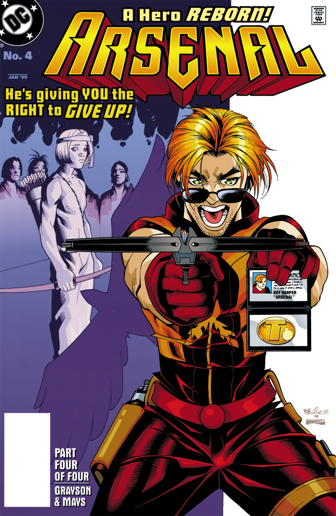 Read online Arsenal comic -  Issue #4 - 1