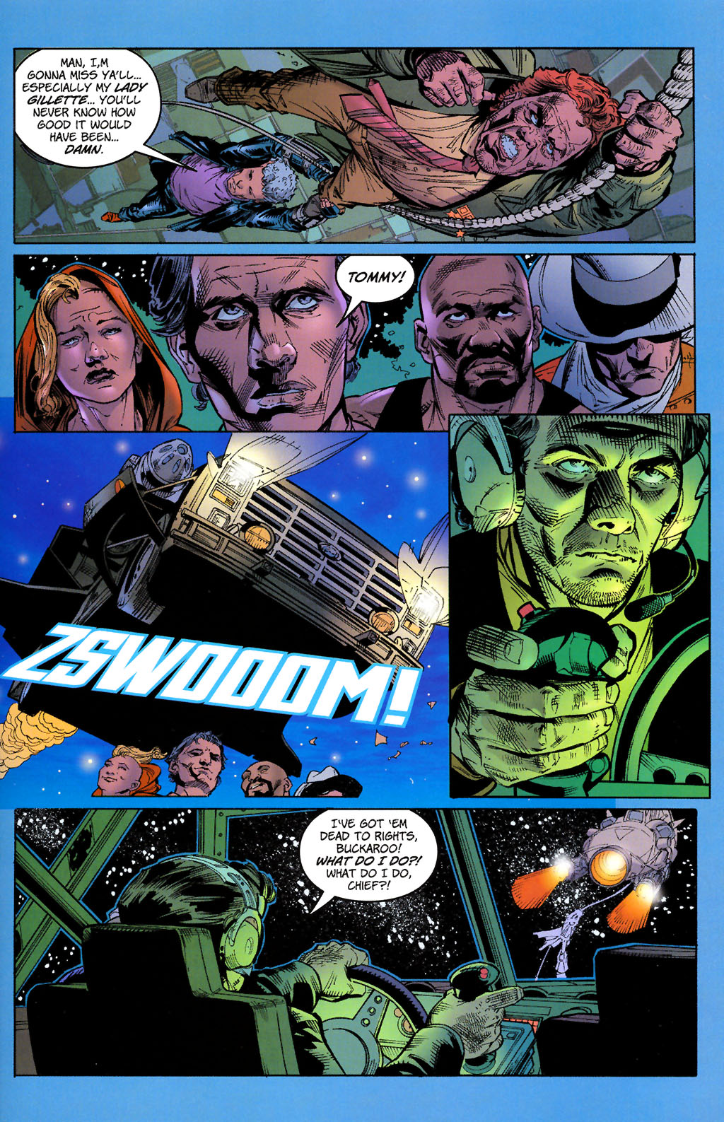 Read online Buckaroo Banzai: Return of the Screw (2006) comic -  Issue #3 - 21