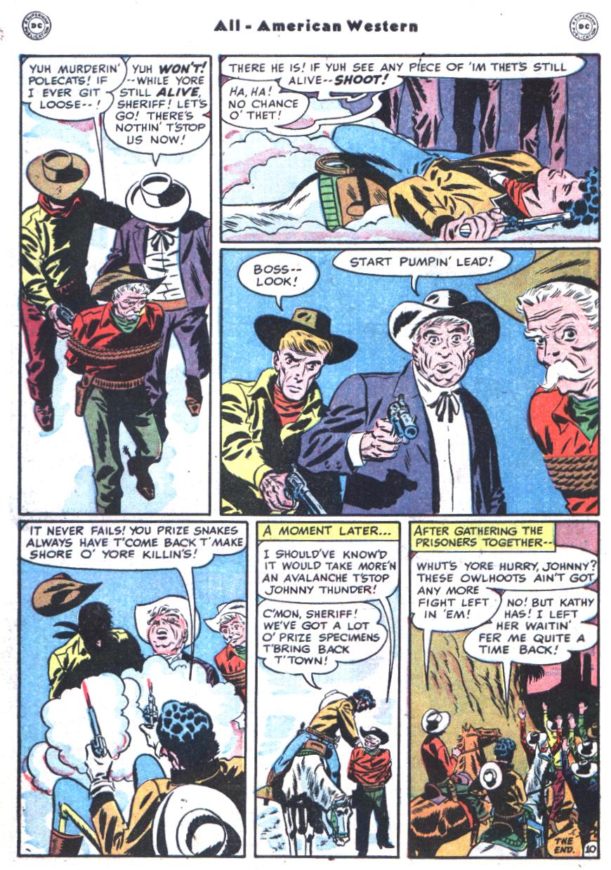 Read online All-American Western comic -  Issue #106 - 12