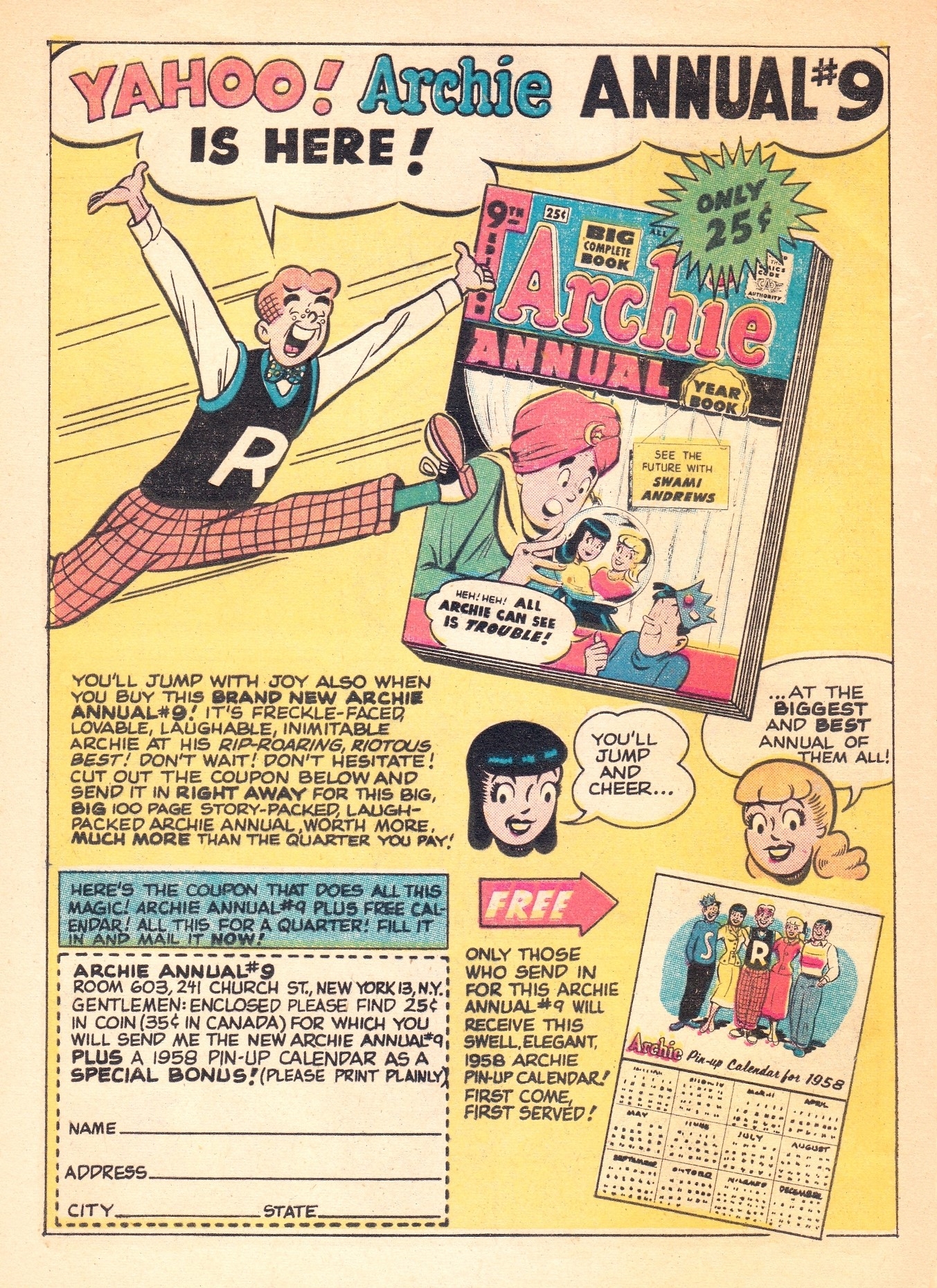 Read online Archie's Joke Book Magazine comic -  Issue #29 - 32