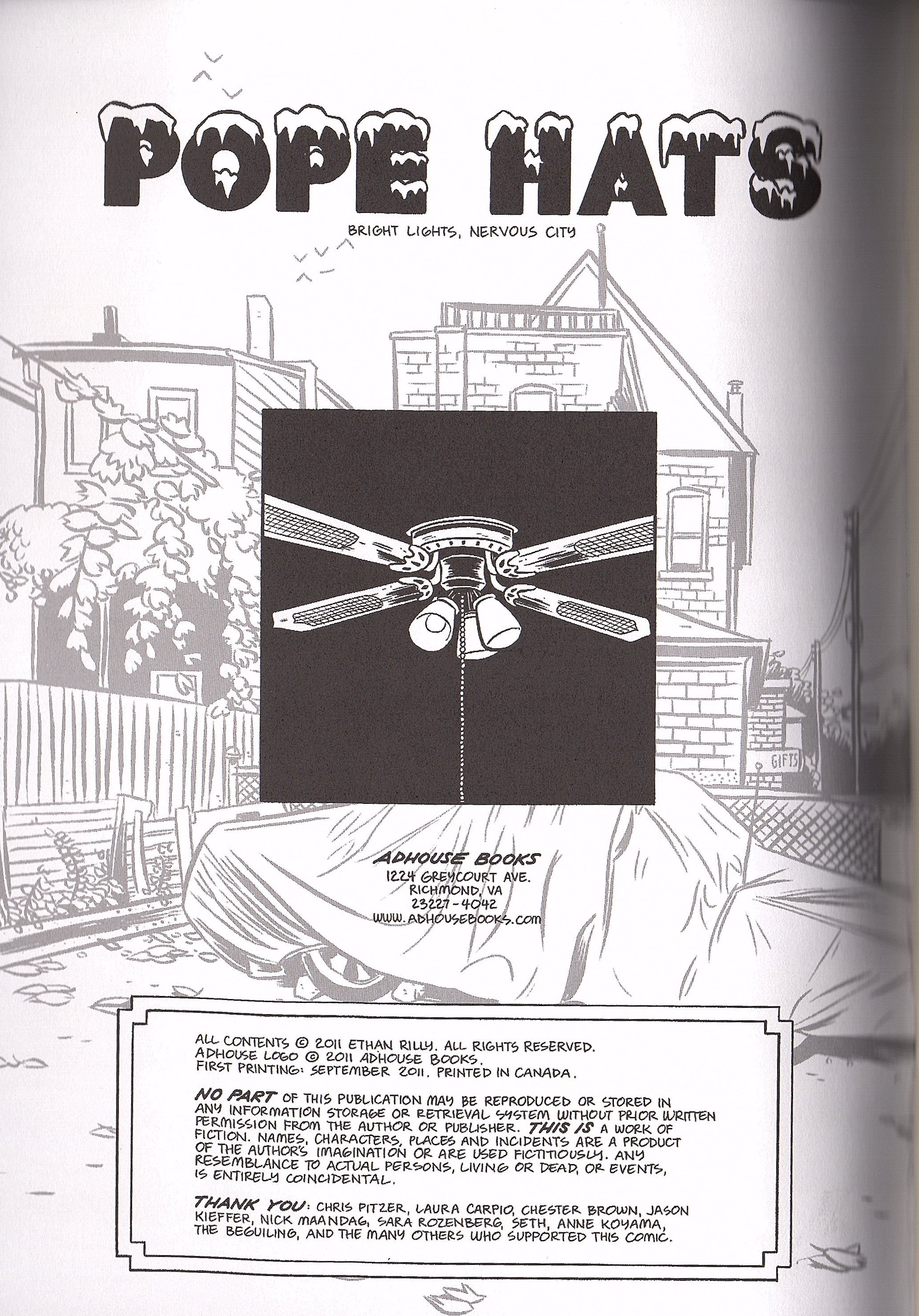 Read online Pope Hats comic -  Issue #2 - 2