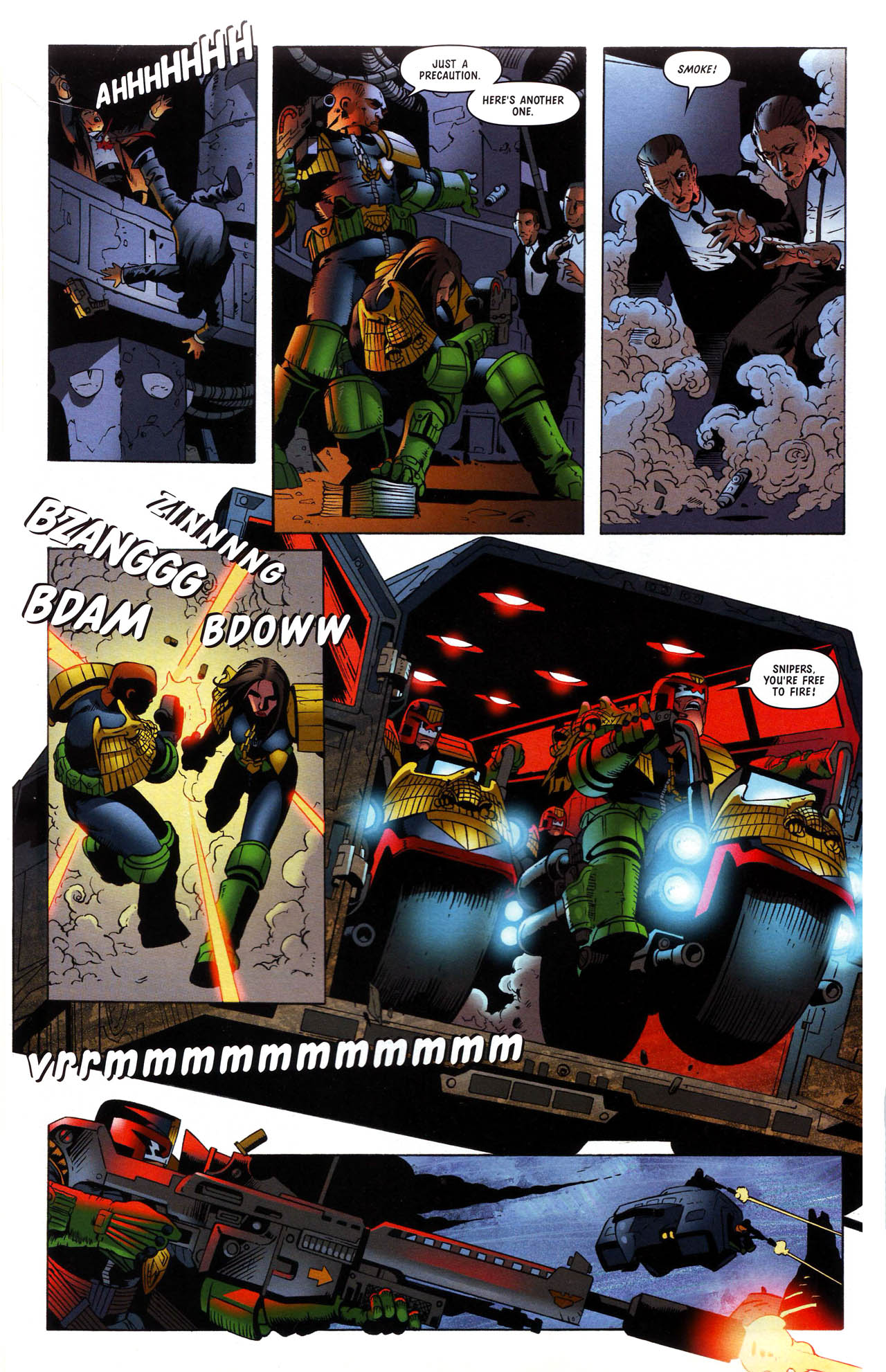Read online Judge Dredd Megazine (vol. 4) comic -  Issue #8 - 12