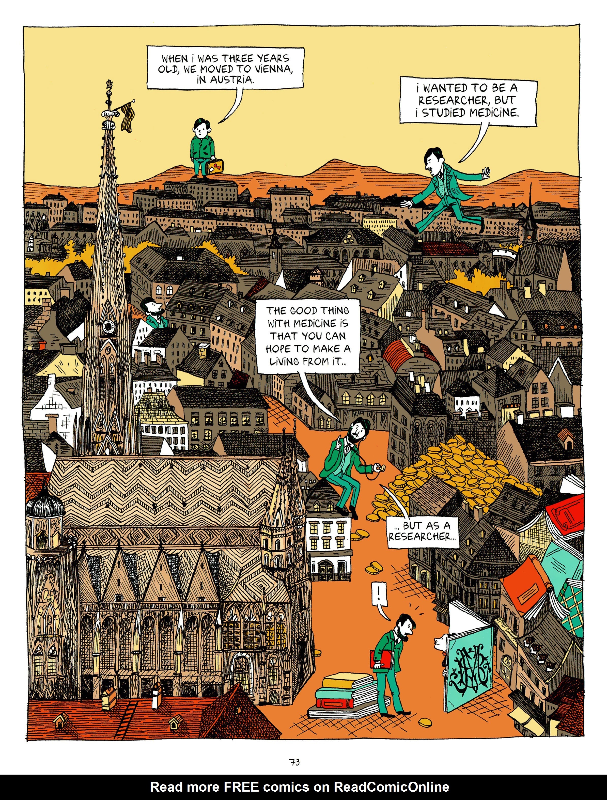 Read online Marx, Freud & Einstein: Heroes of the Mind comic -  Issue # TPB (Part 1) - 74