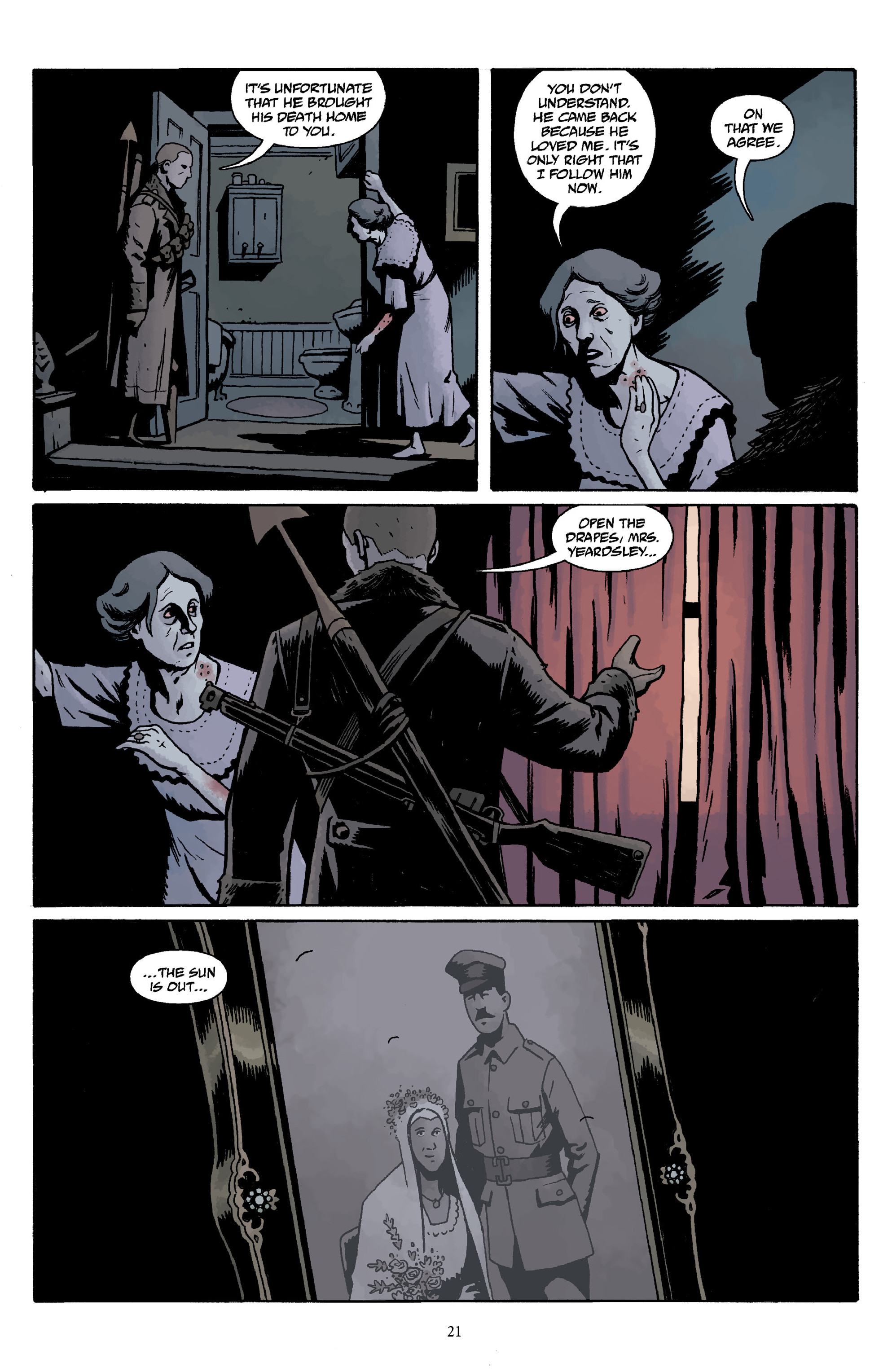 Read online Baltimore Volume 3: A Passing Stranger and Other Stories comic -  Issue # Full - 23