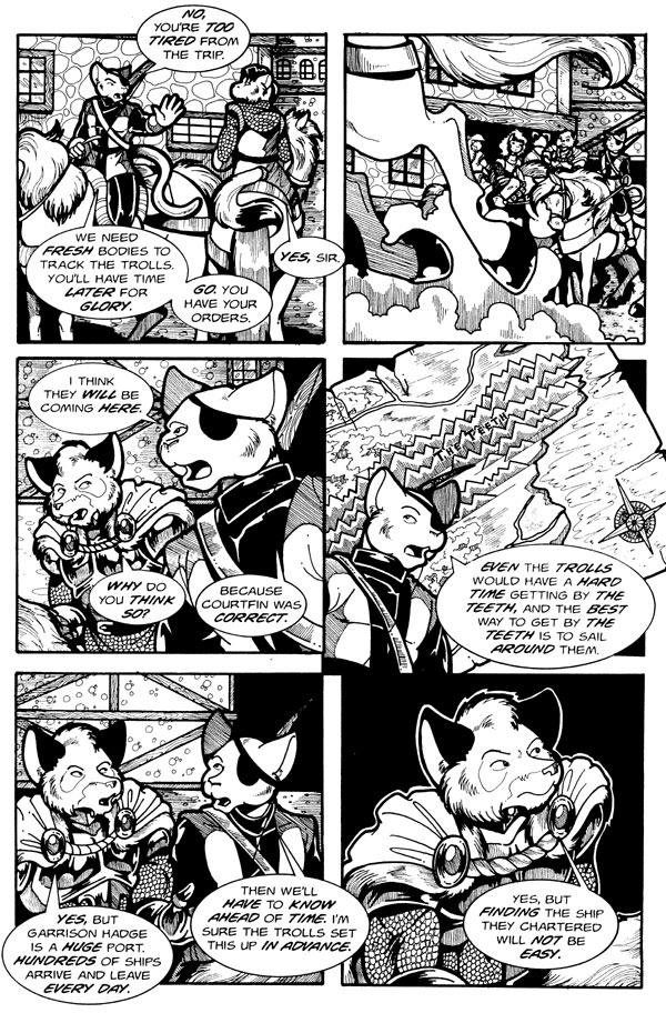 Read online Tall Tails: Thieves' Quest comic -  Issue #5 - 24
