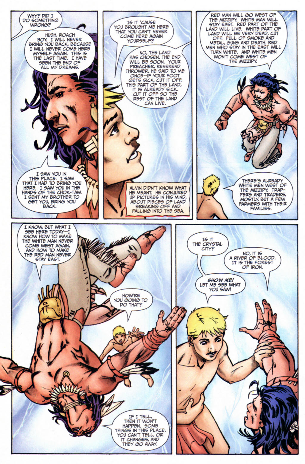 Read online Red Prophet: The Tales of Alvin Maker comic -  Issue #6 - 22