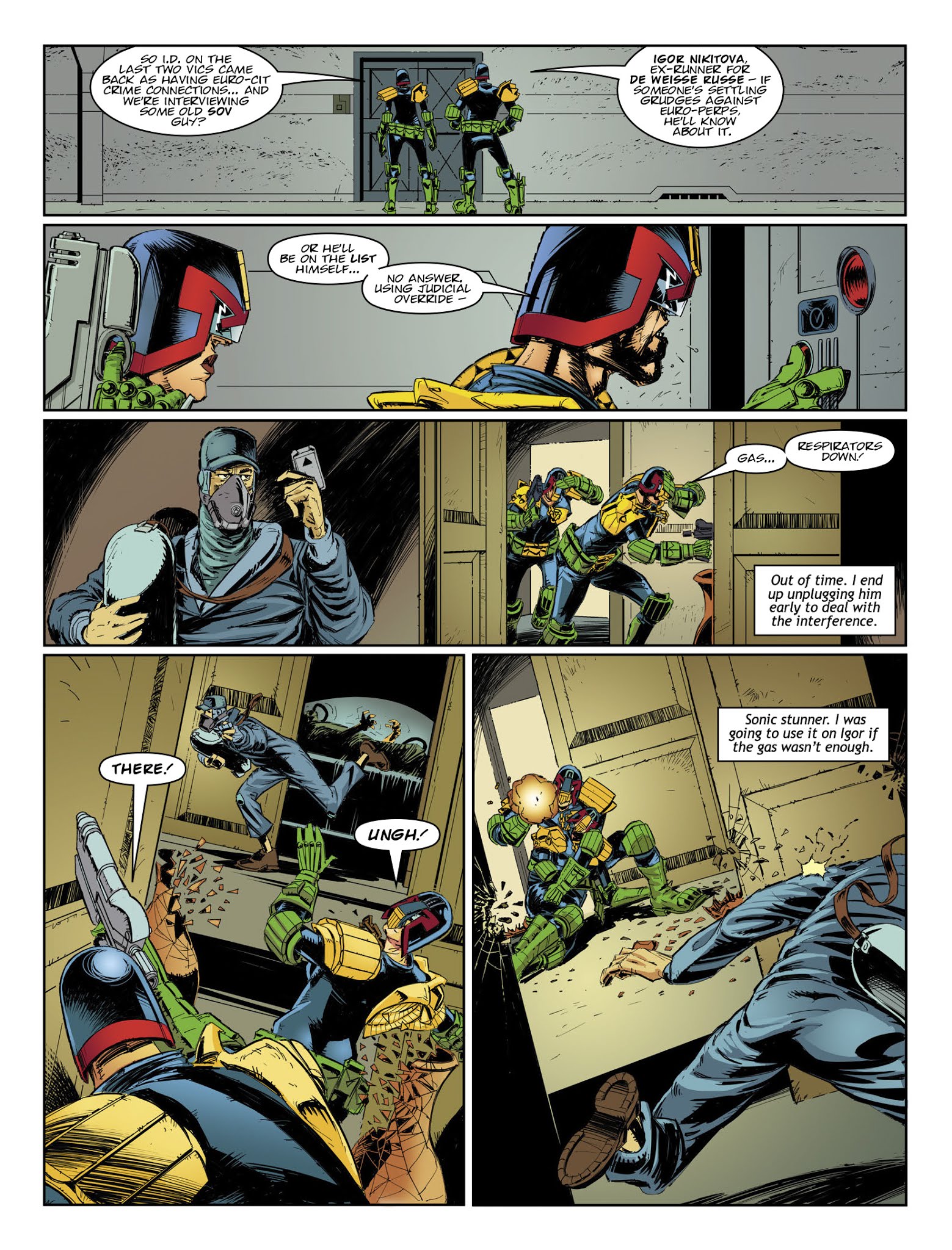 Read online Judge Dredd Megazine (Vol. 5) comic -  Issue #404 - 9