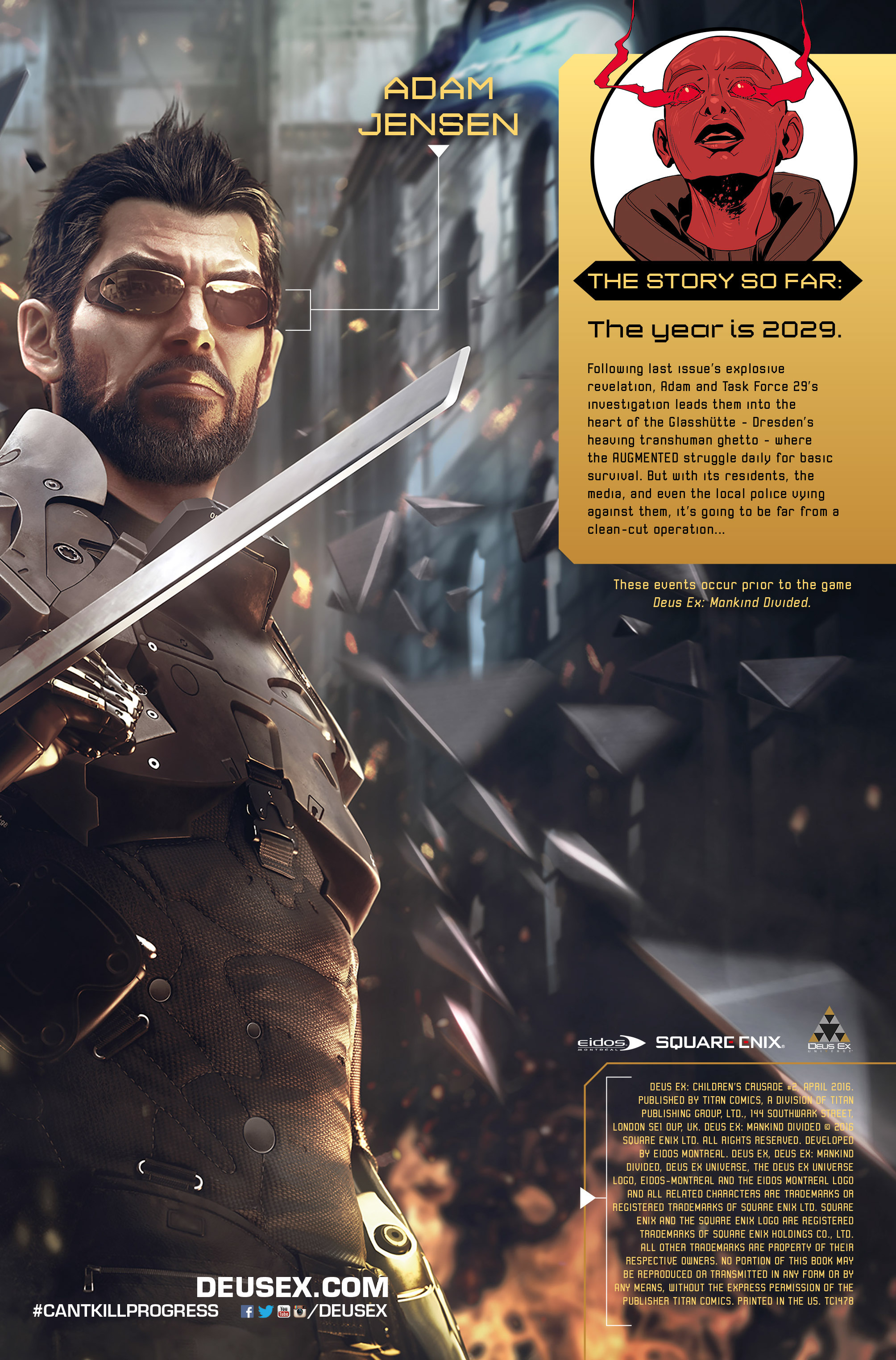Read online Deus Ex: Children's Crusade comic -  Issue #2 - 3
