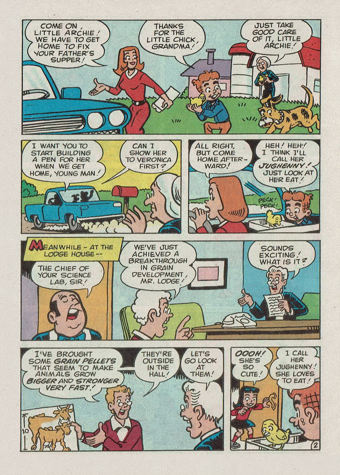 Read online Archie's Double Digest Magazine comic -  Issue #165 - 145