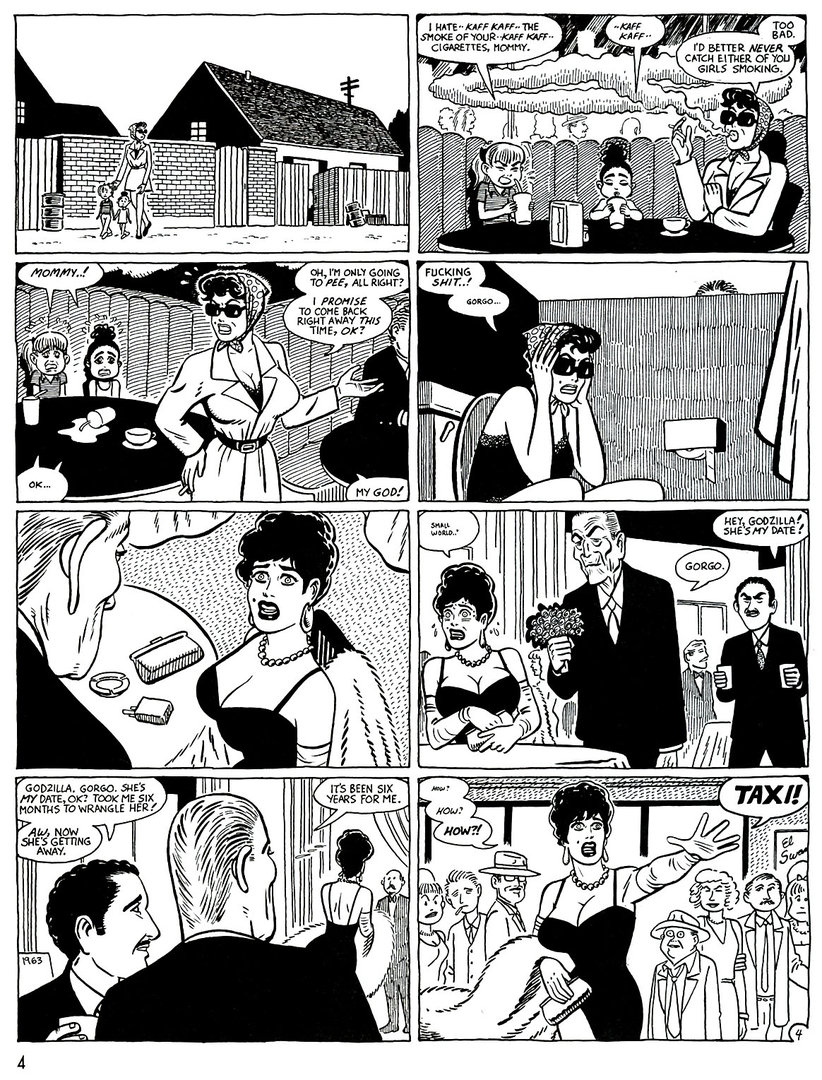 Read online Love and Rockets (1982) comic -  Issue #43 - 6