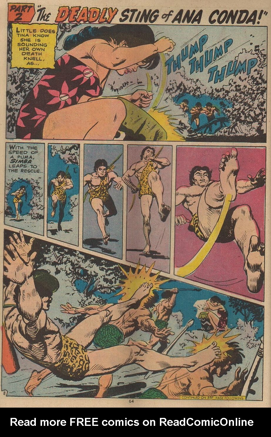 Read online Tarzan (1972) comic -  Issue #230 - 56