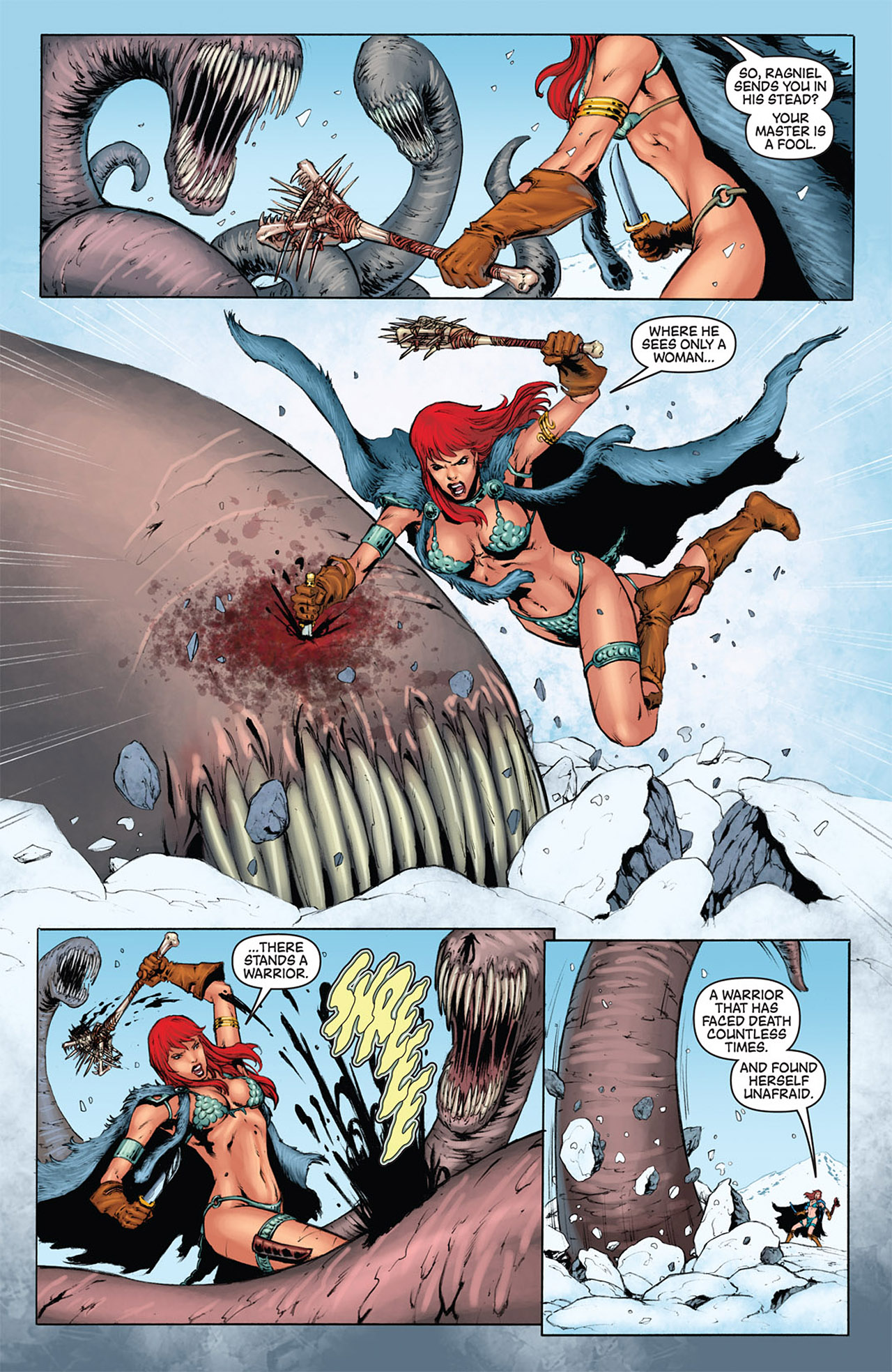 Read online Witchblade/Red Sonja comic -  Issue #3 - 18