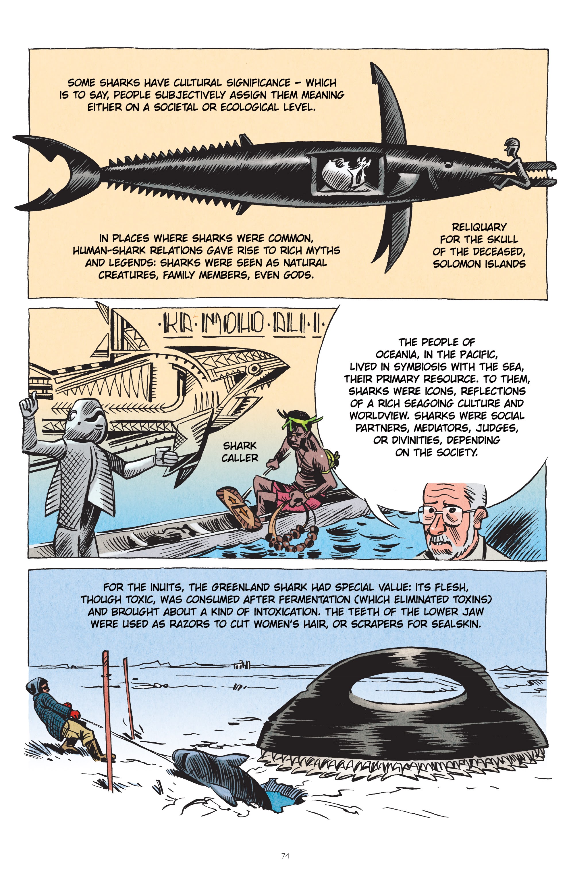 Read online Little Book of Knowledge: Sharks comic -  Issue # TPB - 74
