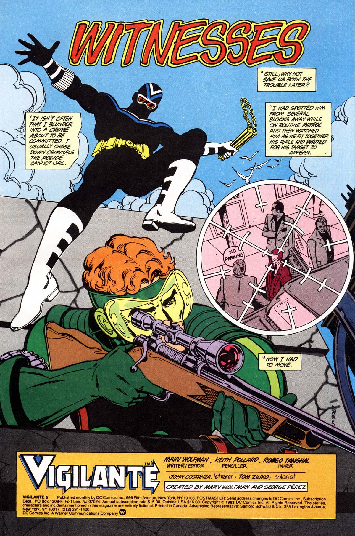 Read online Vigilante (1983) comic -  Issue #5 - 2