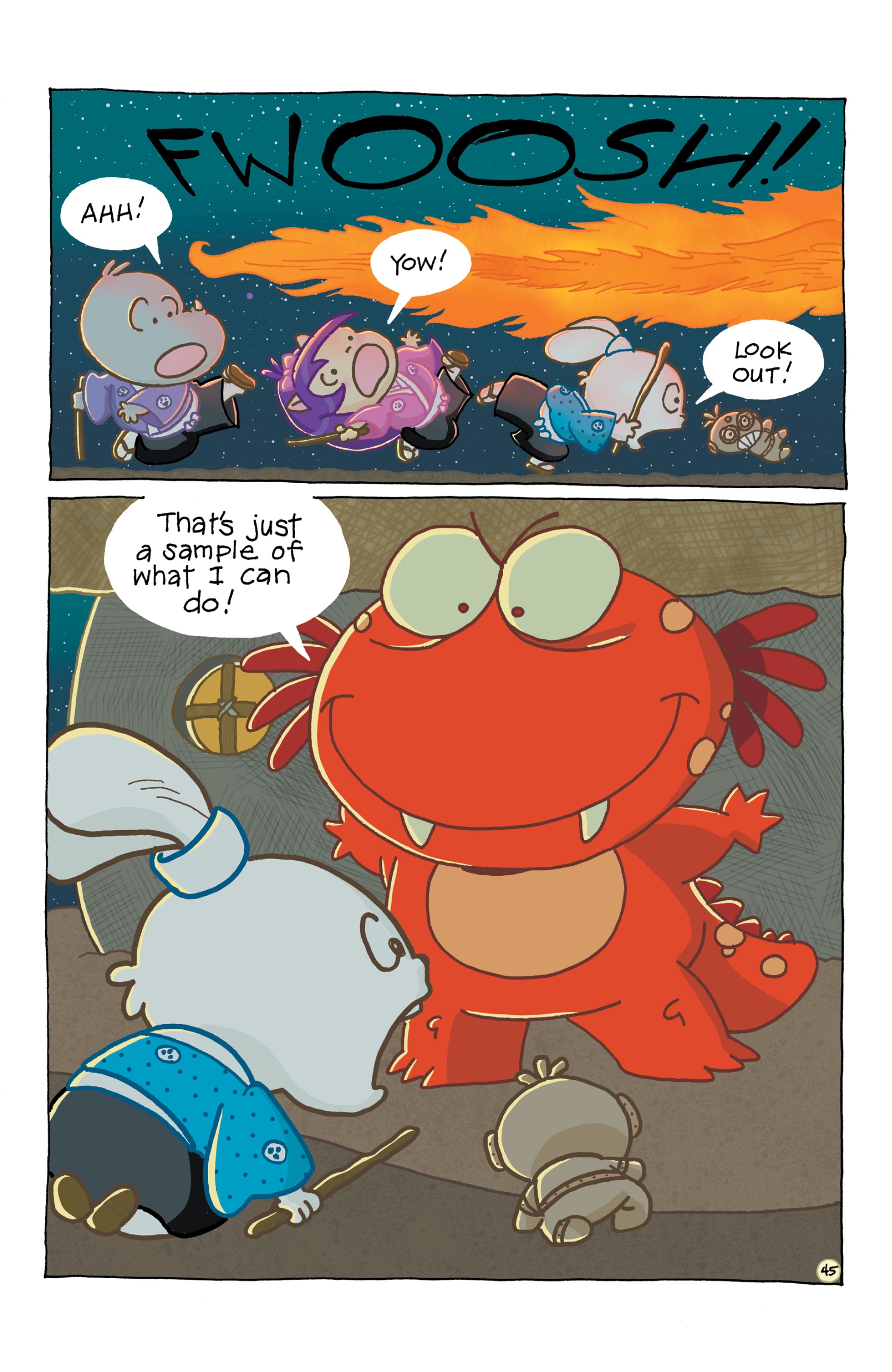 Read online Chibi-Usagi: Attack of the Heebie Chibis comic -  Issue # TPB - 49