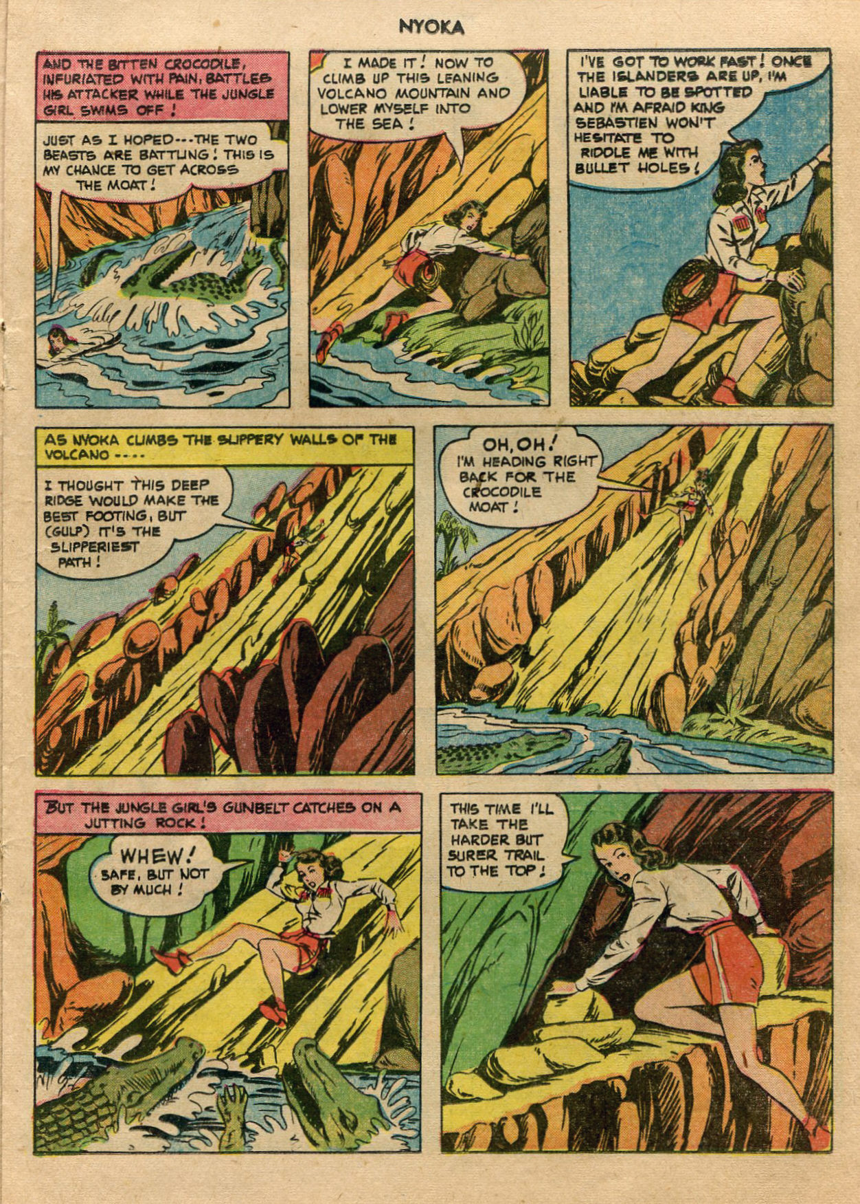 Read online Nyoka the Jungle Girl (1945) comic -  Issue #63 - 17