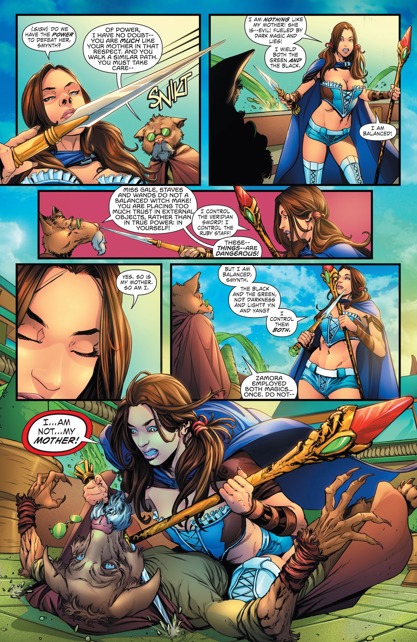 Read online Grimm Fairy Tales presents Oz: Reign of the Witch Queen comic -  Issue #2 - 18