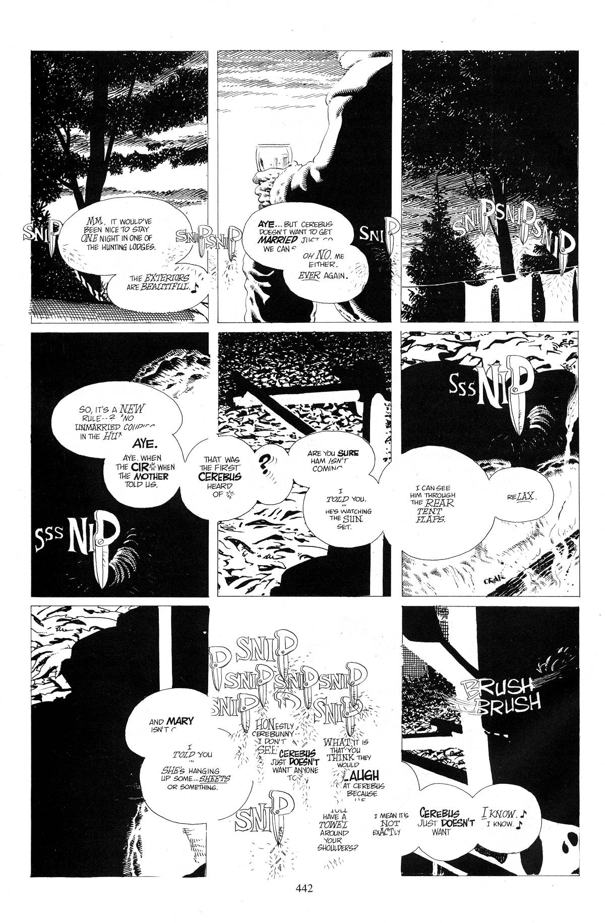 Read online Cerebus comic -  Issue #253 - 17