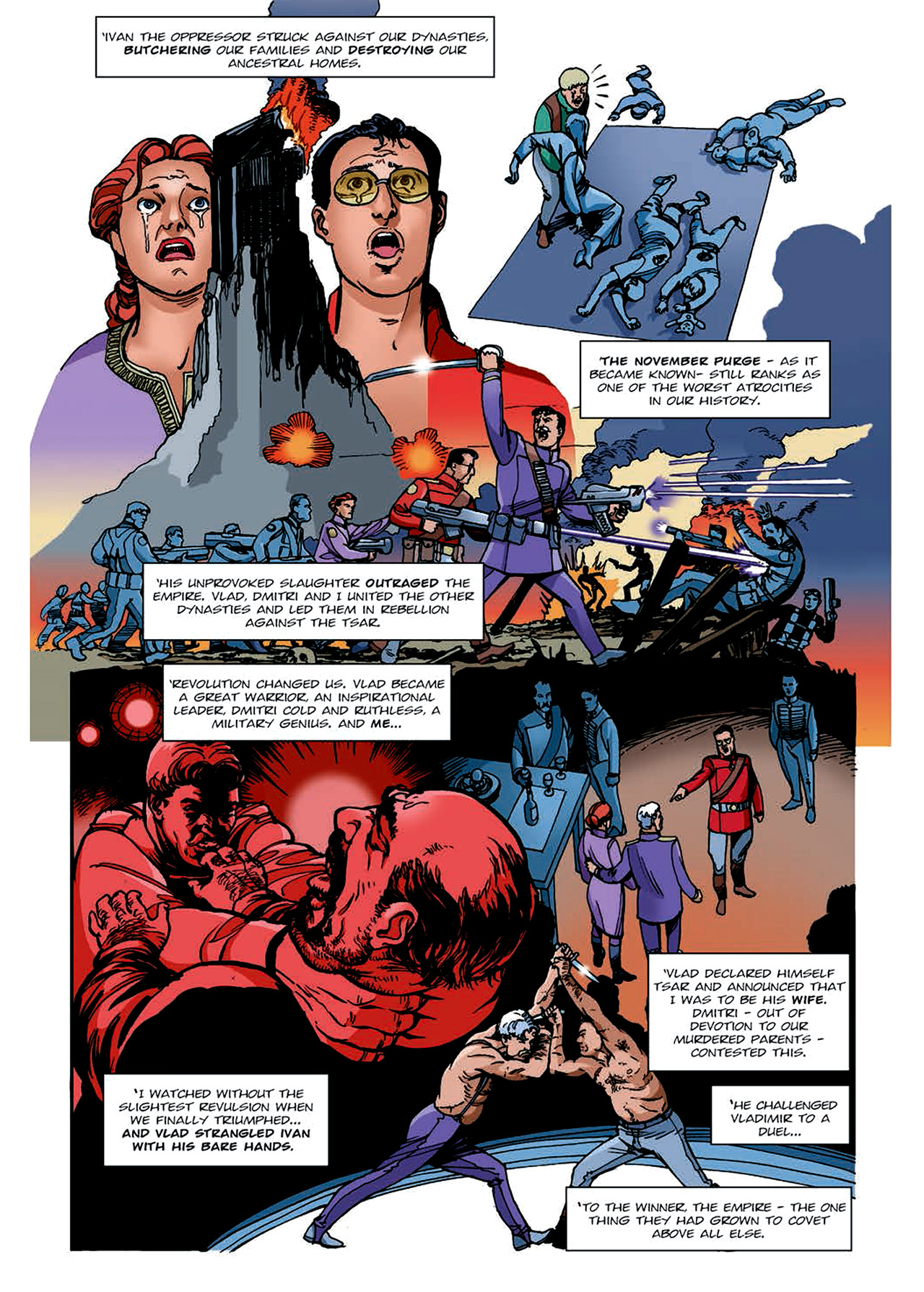 Read online Nikolai Dante comic -  Issue # TPB 4 - 141