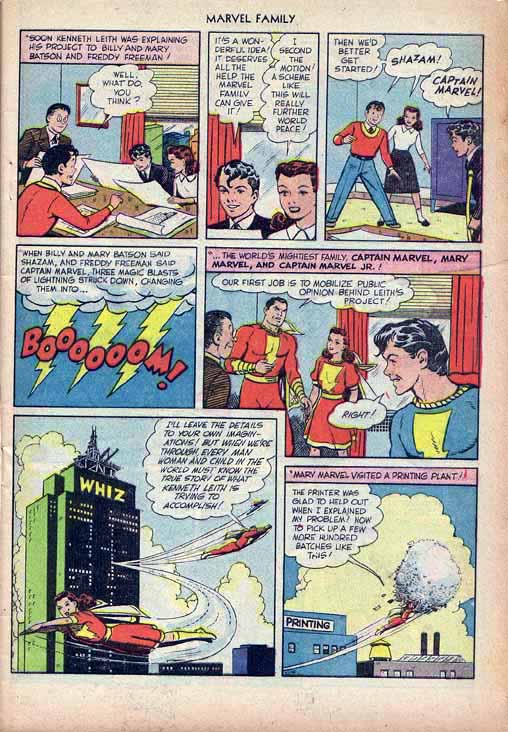 Read online The Marvel Family comic -  Issue #40 - 5