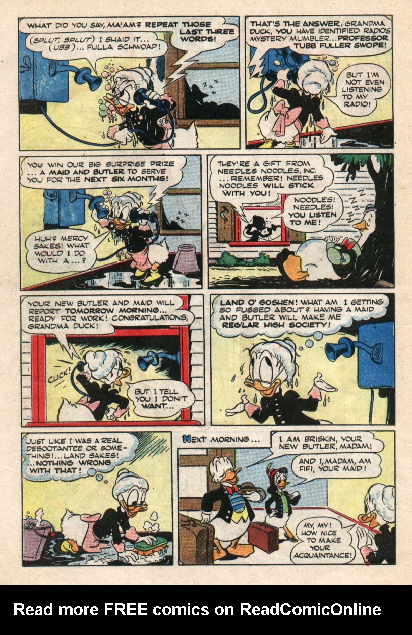Read online Walt Disney's Comics and Stories comic -  Issue #129 - 22