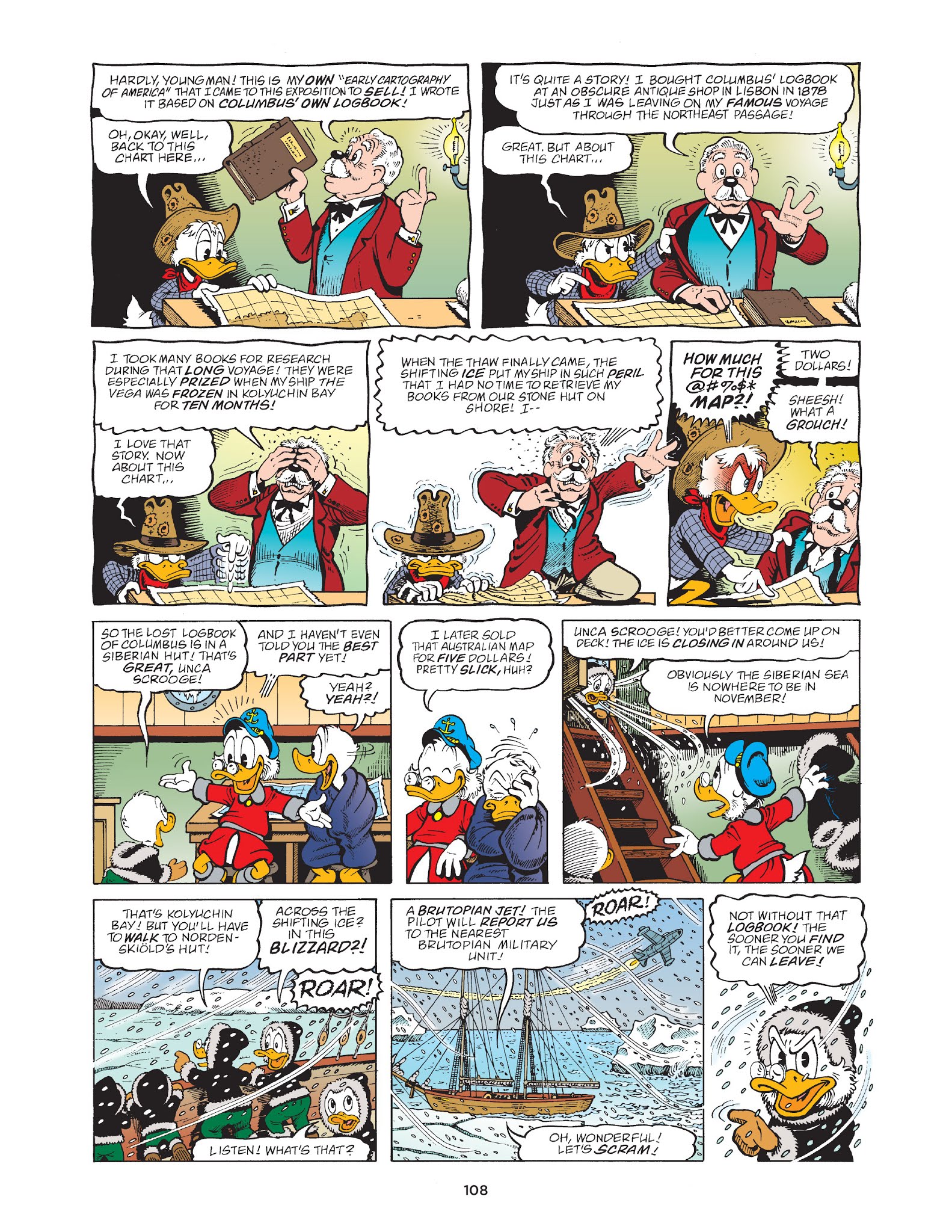 Read online Walt Disney Uncle Scrooge and Donald Duck: The Don Rosa Library comic -  Issue # TPB 9 (Part 2) - 8
