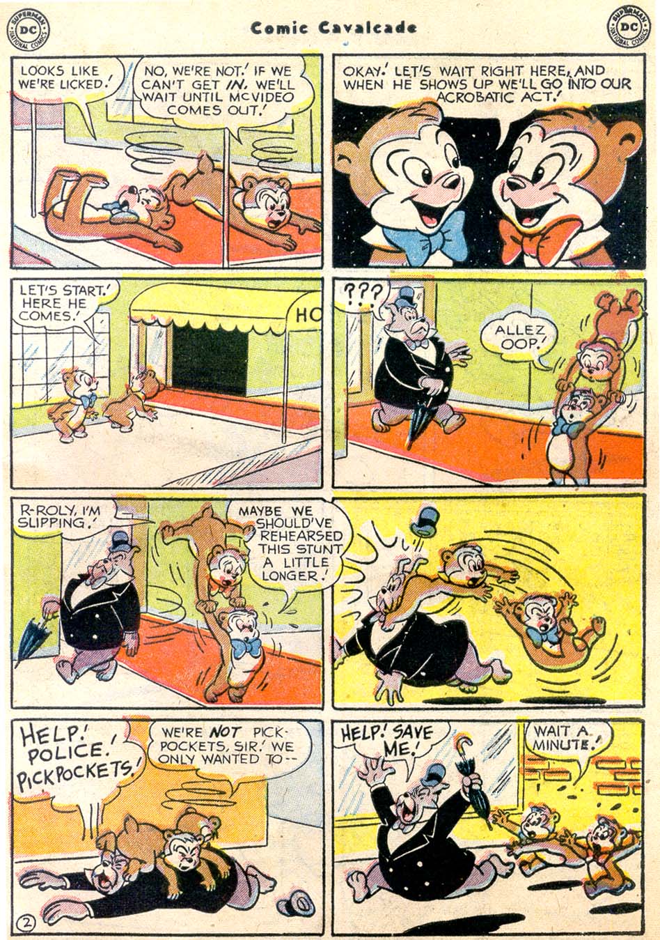 Read online Comic Cavalcade comic -  Issue #54 - 63