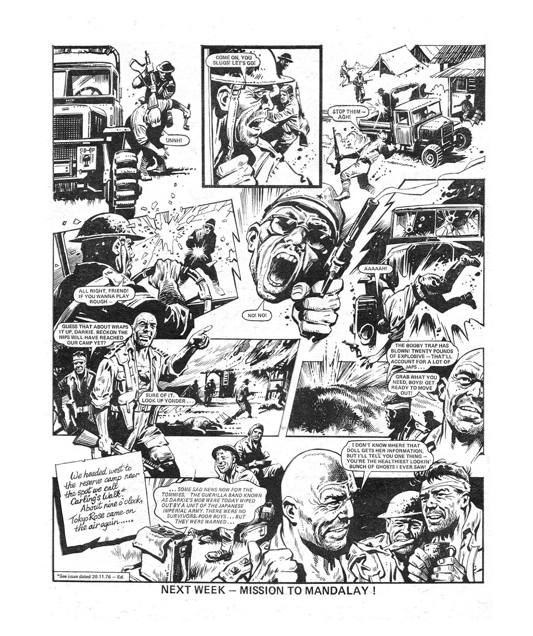 Read online Battle Picture Weekly comic -  Issue #107 - 24