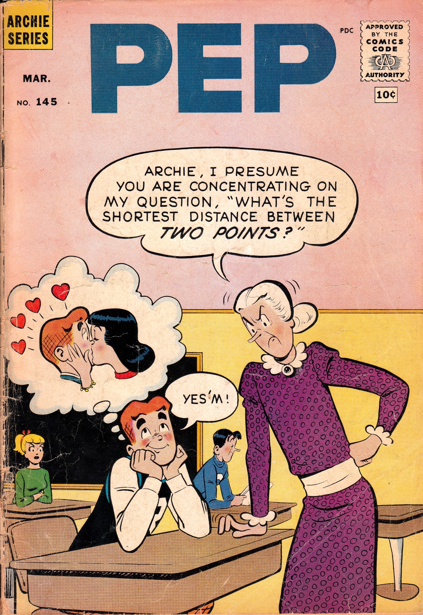 Read online Pep Comics comic -  Issue #145 - 1