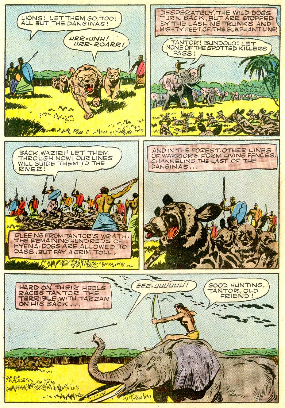 Read online Tarzan (1948) comic -  Issue #43 - 35