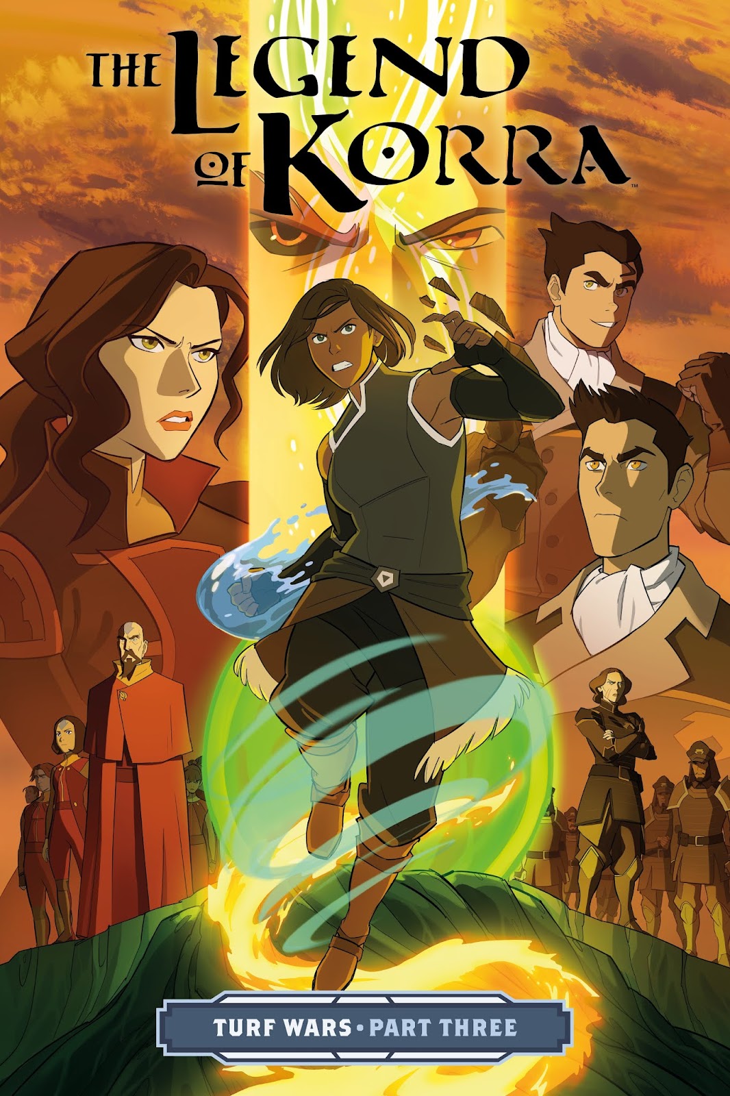 Nickelodeon The Legend of Korra – Turf Wars issue 3 - Page 1