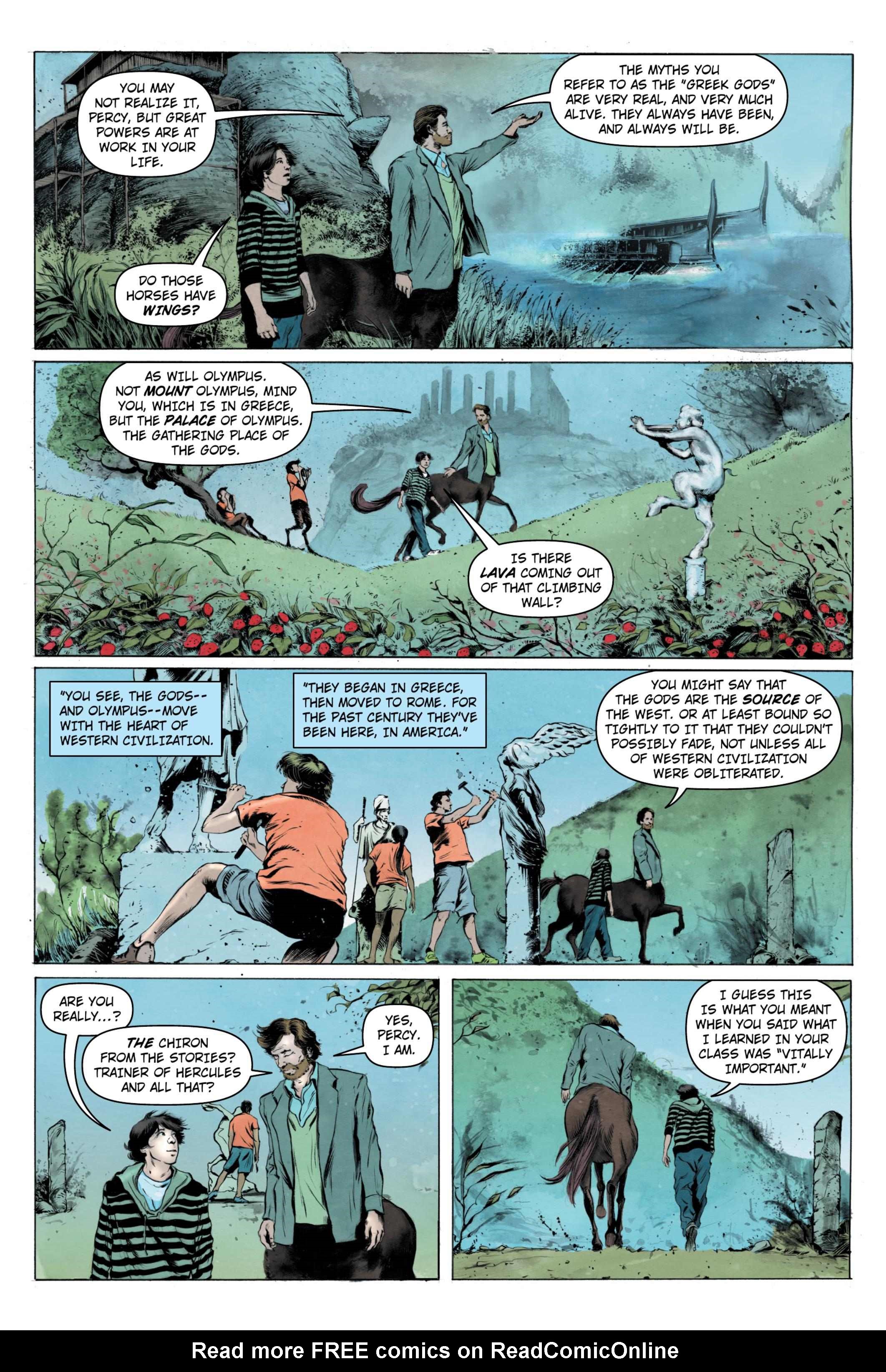 Read online Percy Jackson and the Olympians comic -  Issue # TBP 1 - 33