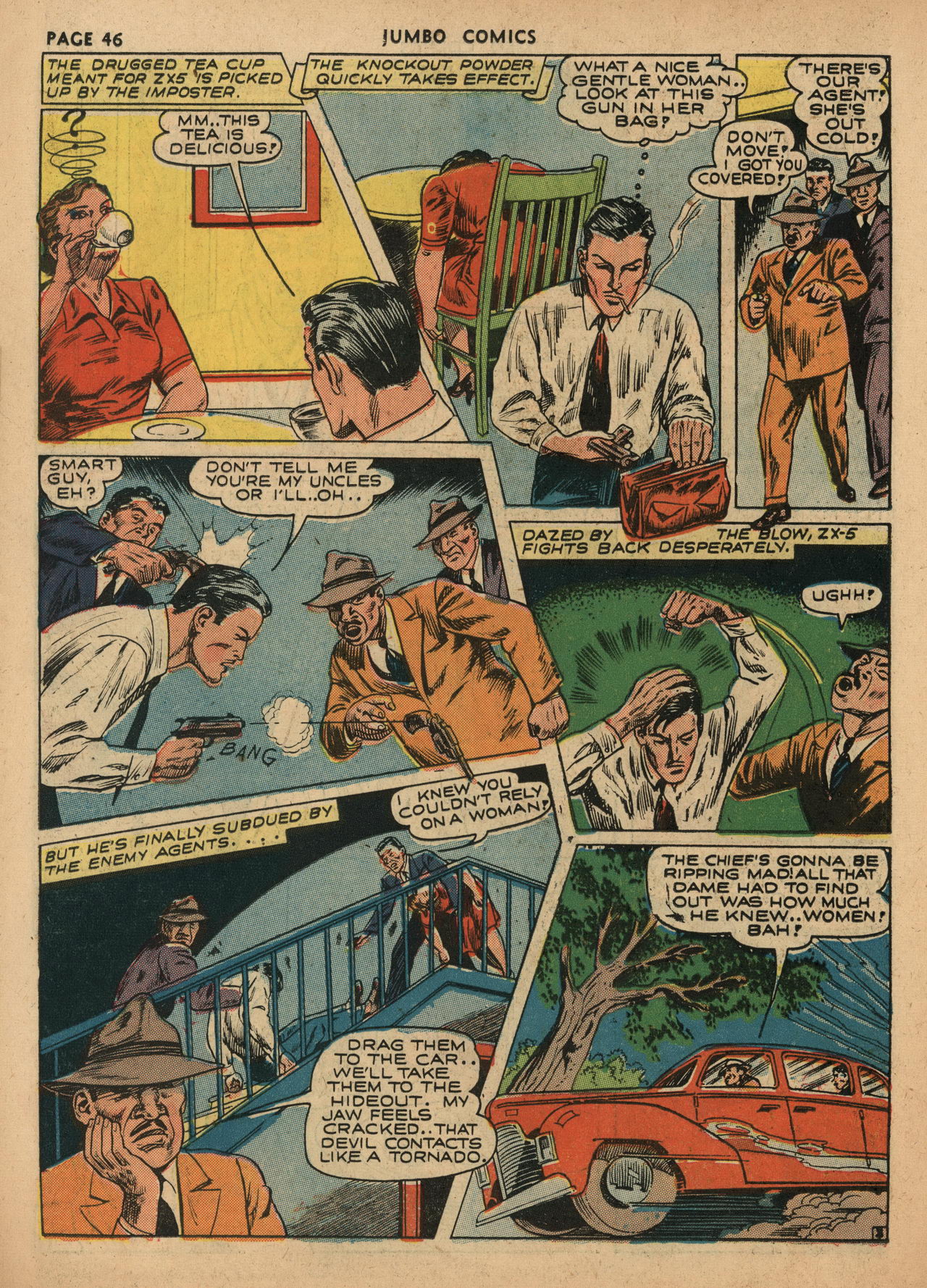 Read online Jumbo Comics comic -  Issue #37 - 48