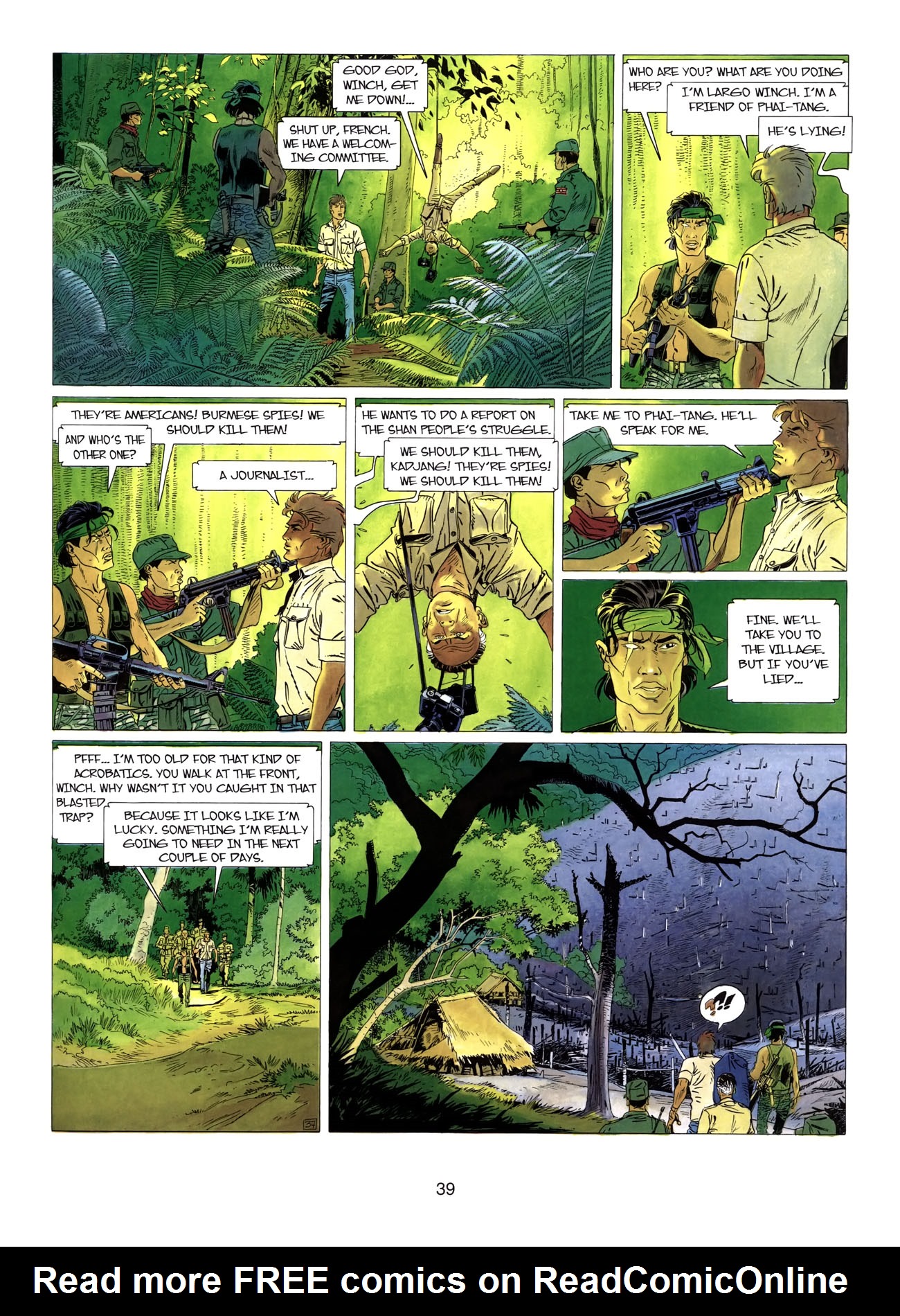 Read online Largo Winch comic -  Issue # TPB 4 - 40