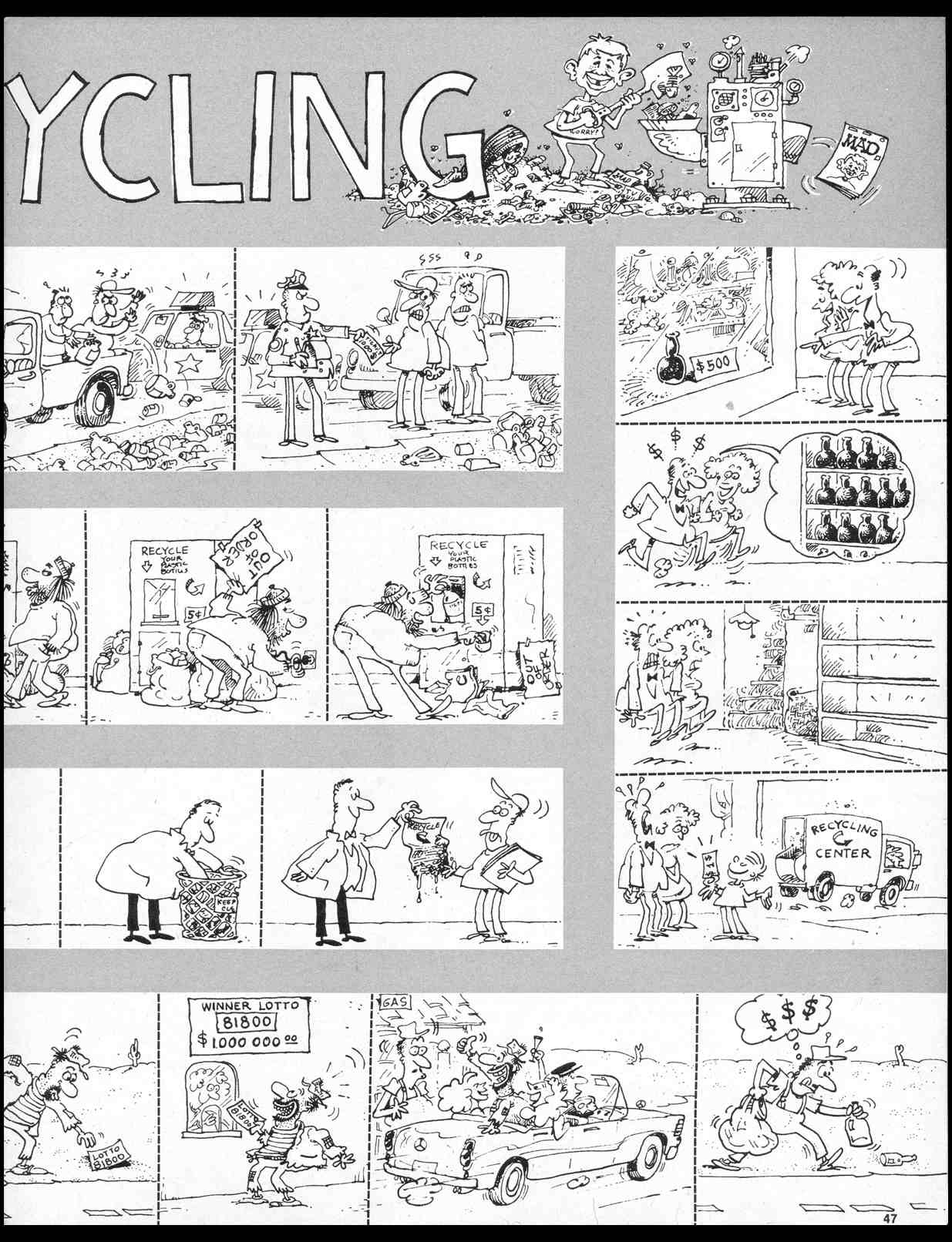 Read online MAD comic -  Issue #310 - 49