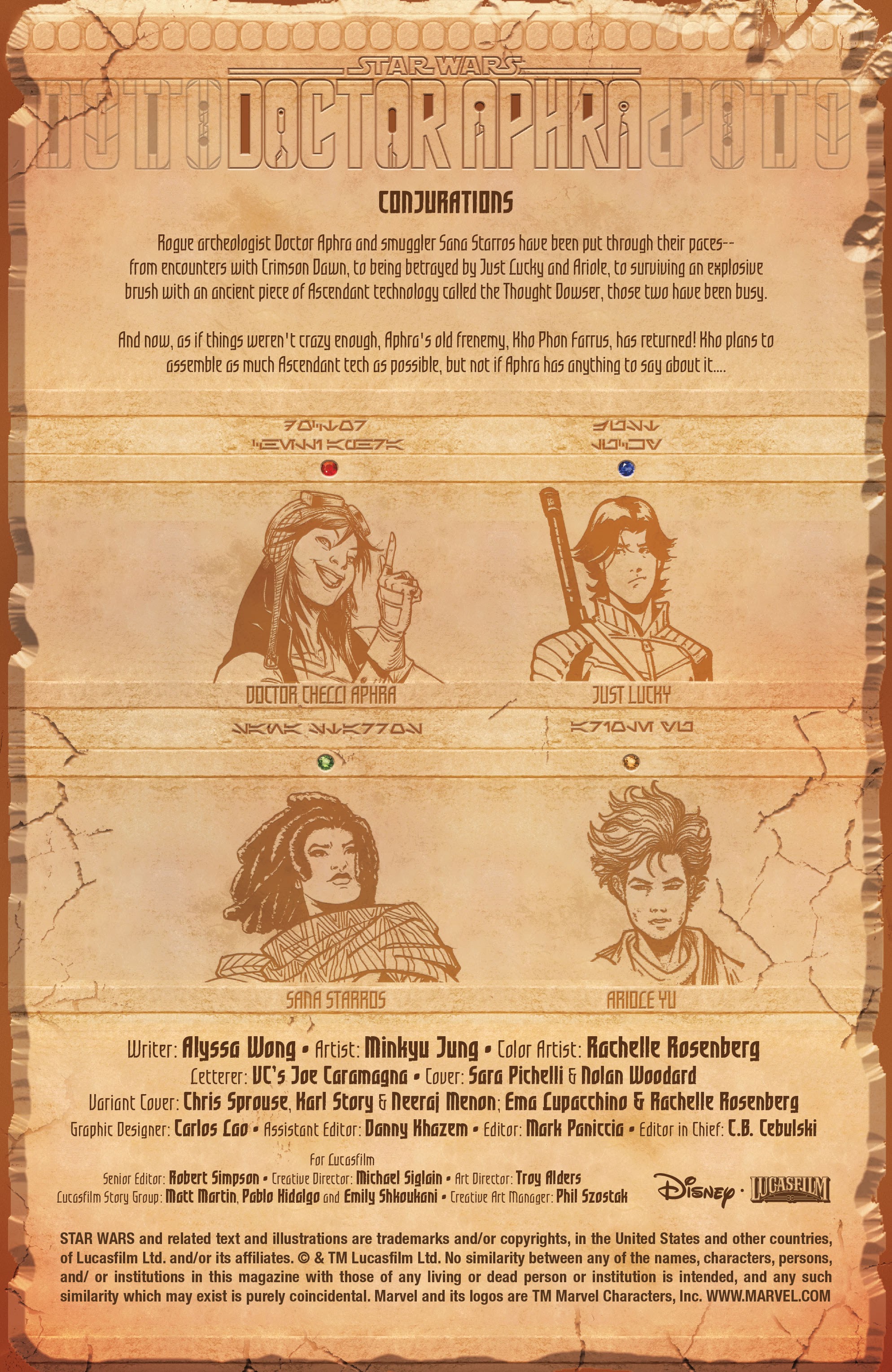 Read online Star Wars: Doctor Aphra comic -  Issue #18 - 2