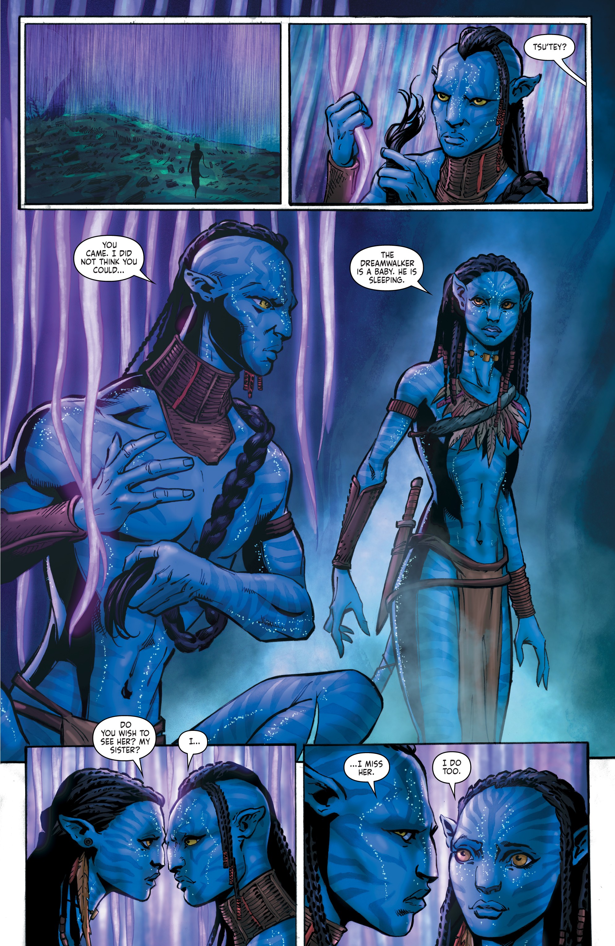 Read online Avatar: Tsu'tey's Path comic -  Issue #1 - 21