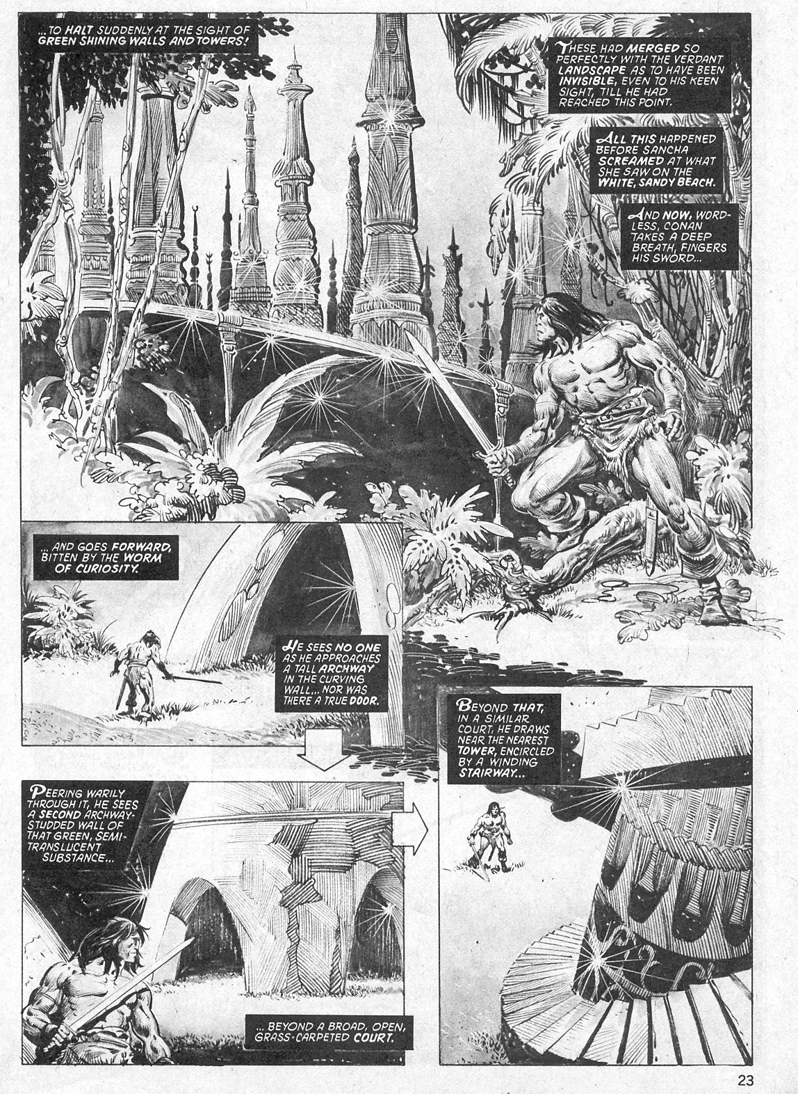 The Savage Sword Of Conan Issue #22 #23 - English 23