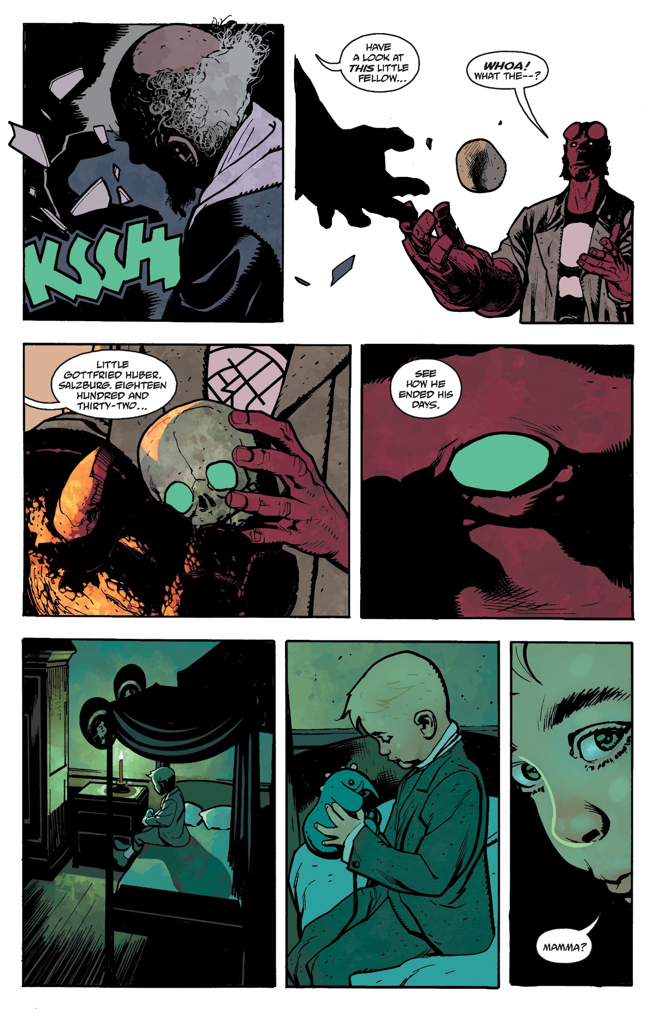 Read online Hellboy: Krampusnacht comic -  Issue # Full - 10