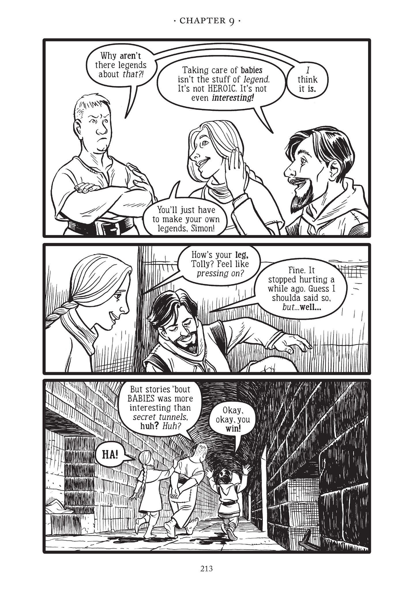 Read online Castle Waiting comic -  Issue # TPB 2 - 206