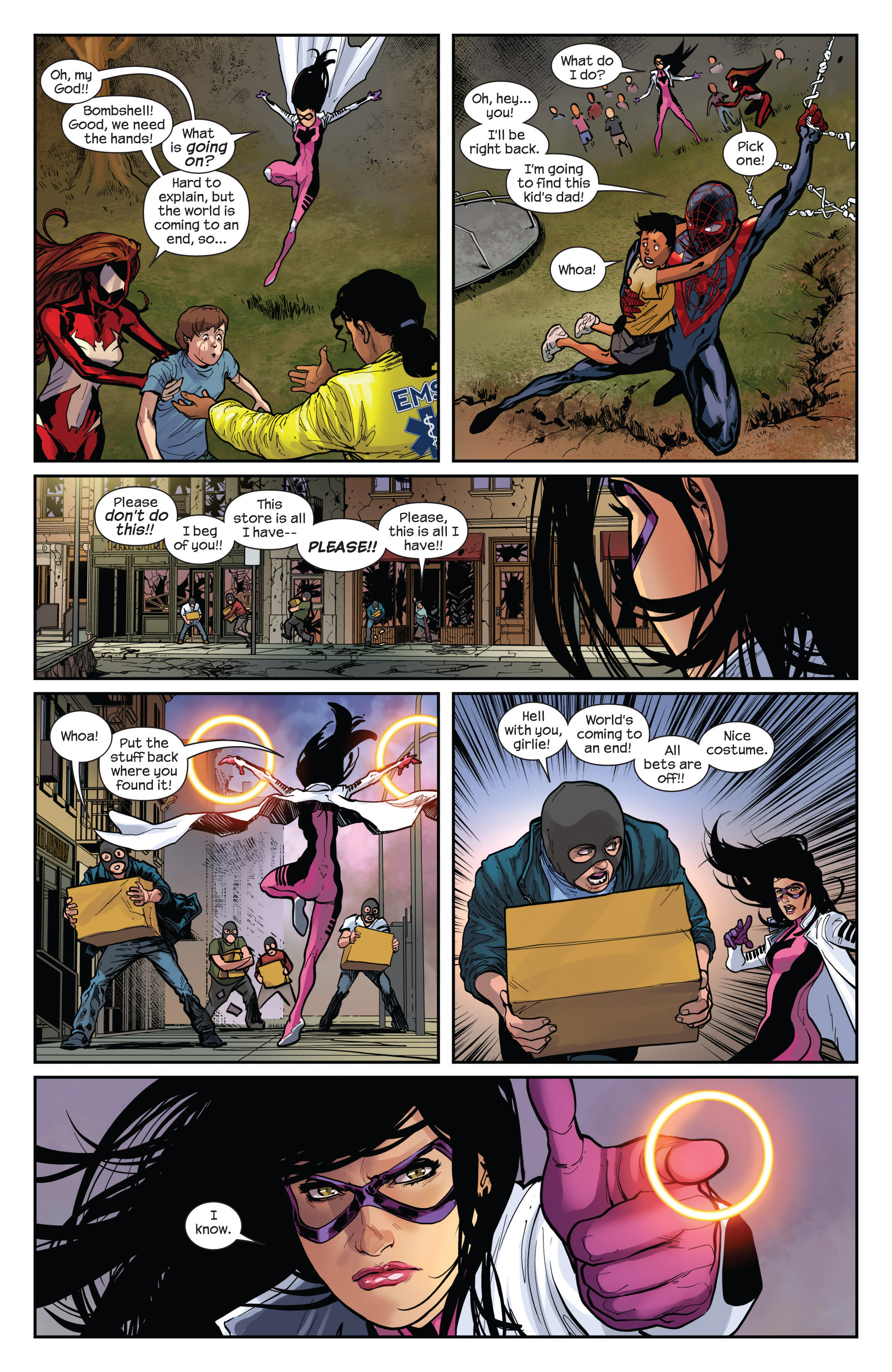Read online Cataclysm: Ultimate Spider-Man comic -  Issue #2 - 13