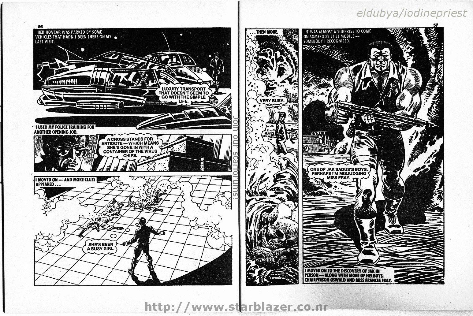 Read online Starblazer comic -  Issue #266 - 30